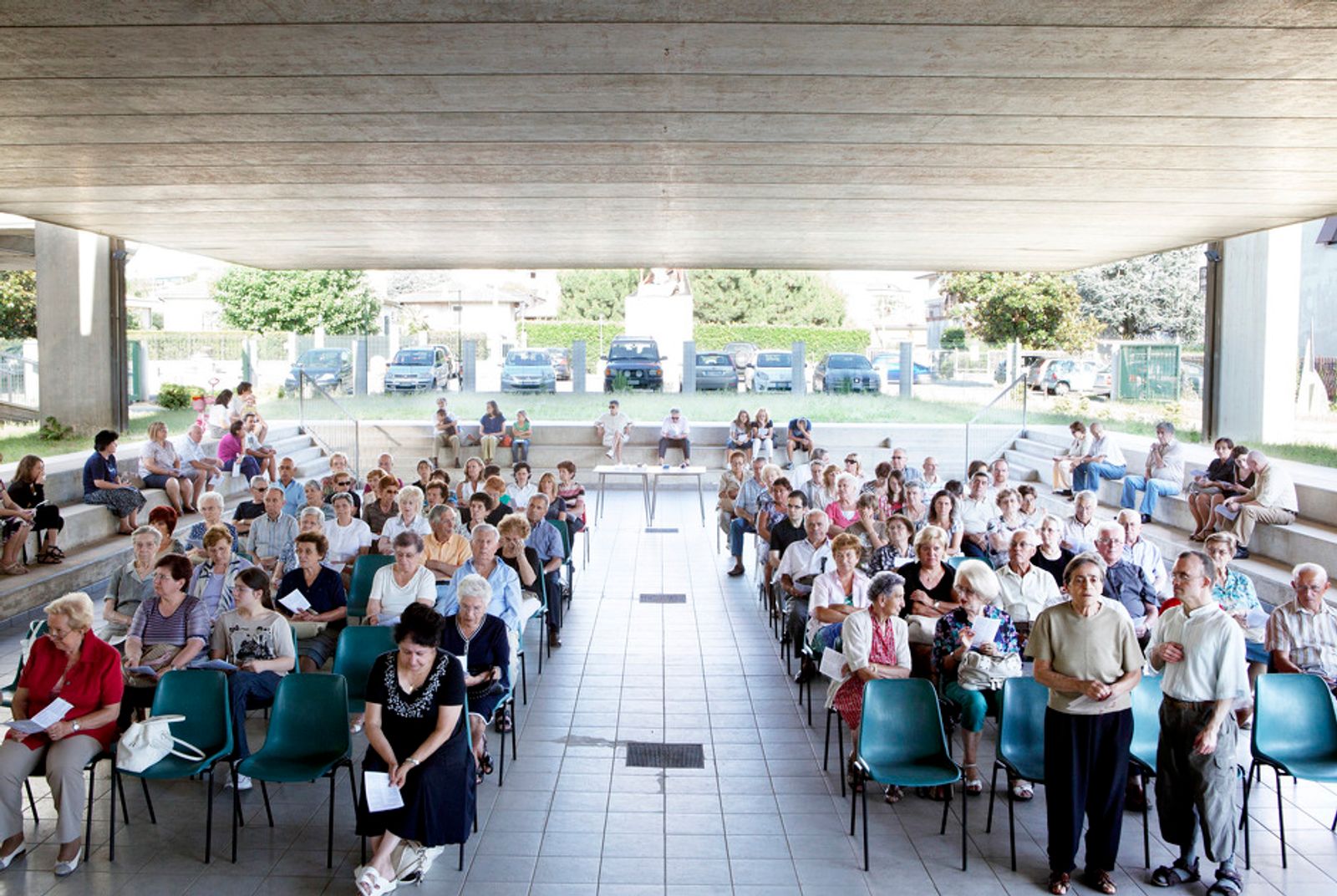 © Giorgio Barrera Niccolò Rastrelli - Madonna della Speranza's church, Gallarate, Saturday 6:02 pm