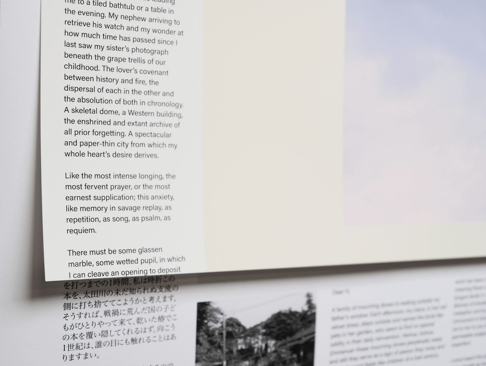 © Allie Tsubota - Dead Letter Room, detail view (2024).