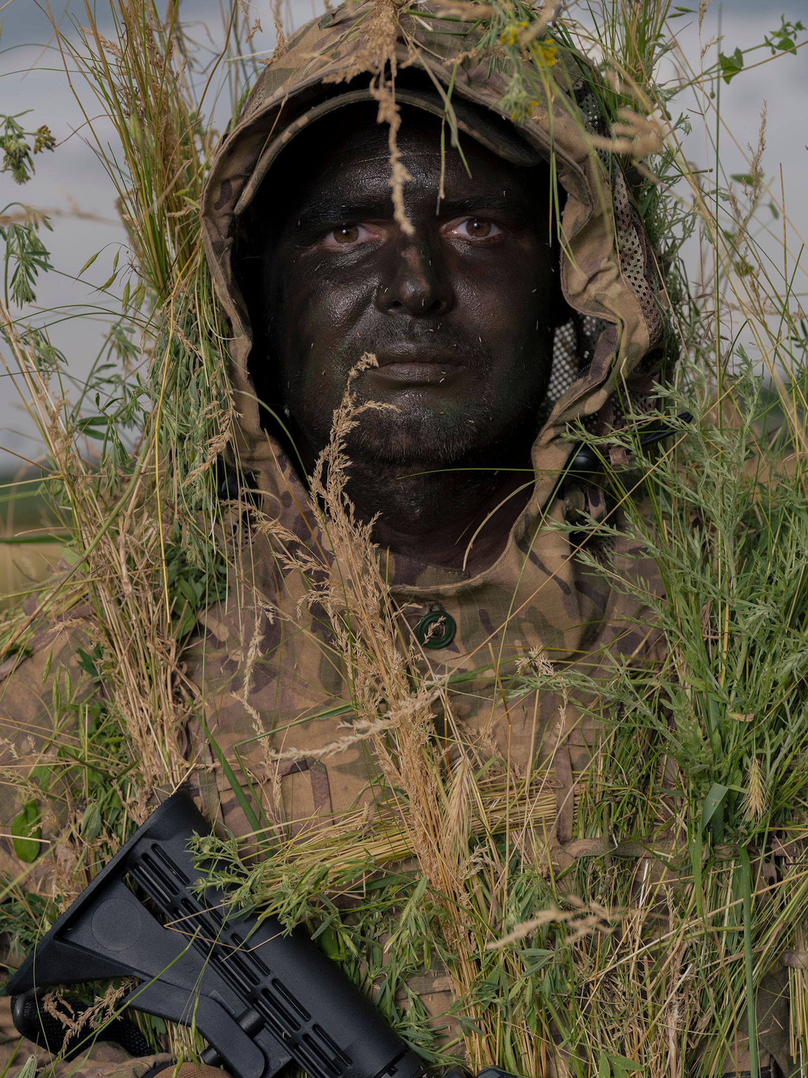 © Sasha Maslov - One of the Marines of the 38th Marine Brigade