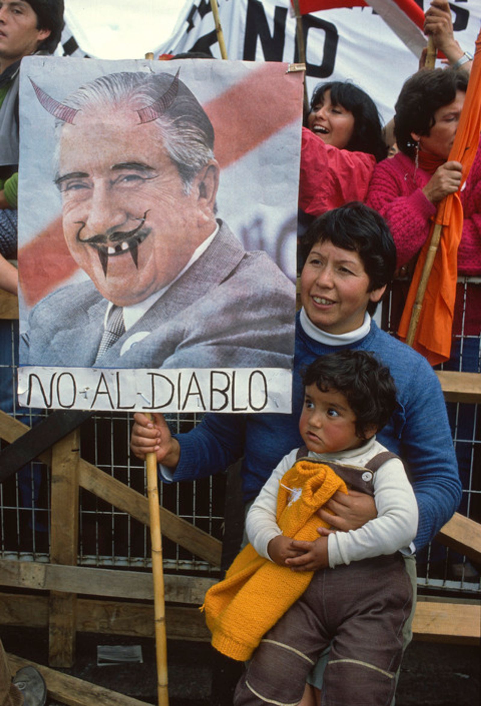 © Julio Etchart - Image from the Resistance against Pinochet in Chile in the 1980s. photography project