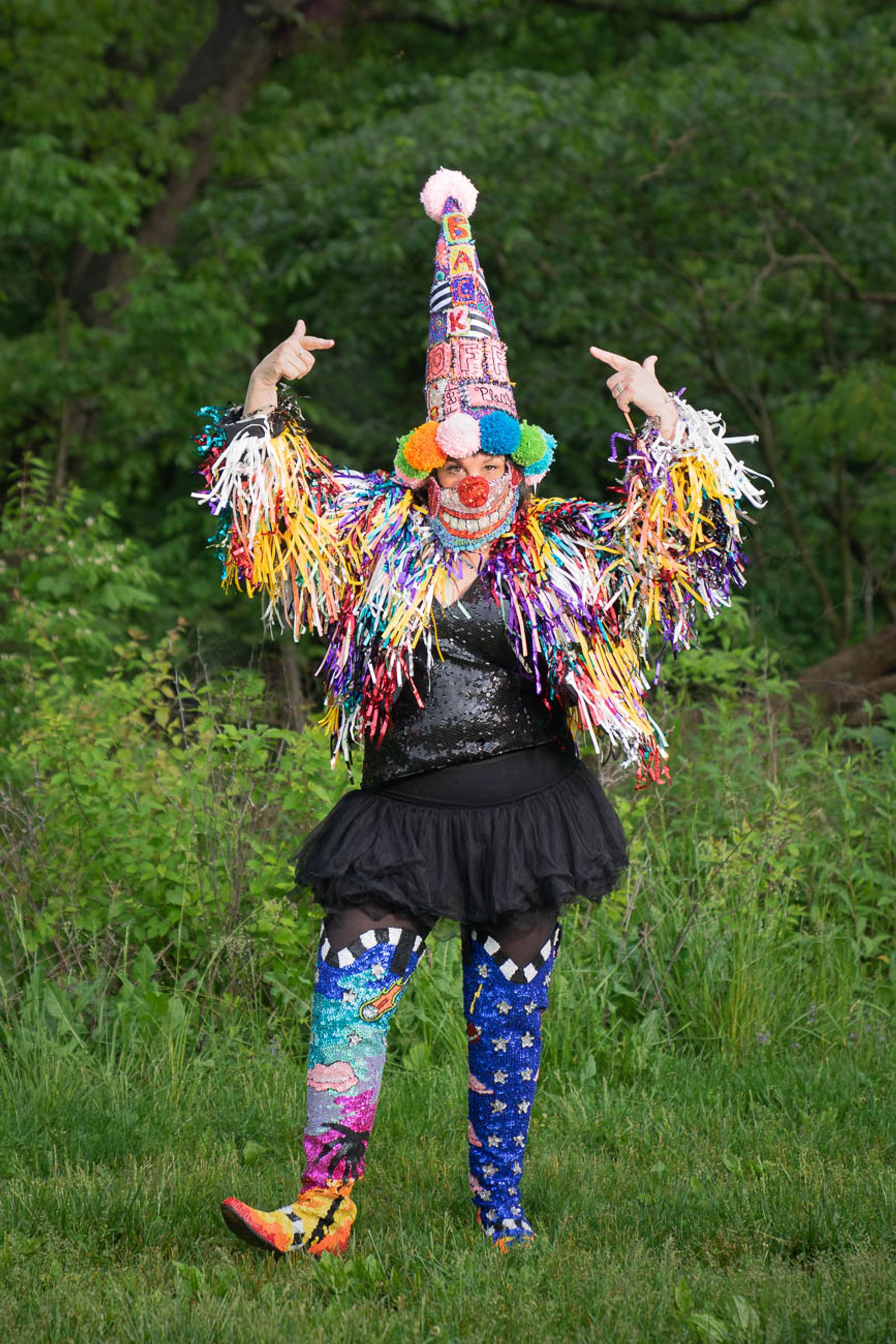 © Tina Gutierrez - Image from the Coronavirus Wearable Art Response Project photography project