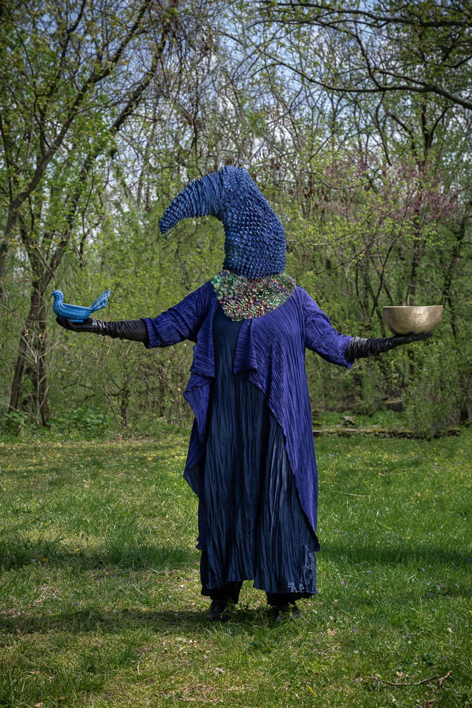 © Tina Gutierrez - Image from the Corona Virus Wearable art response project photography project