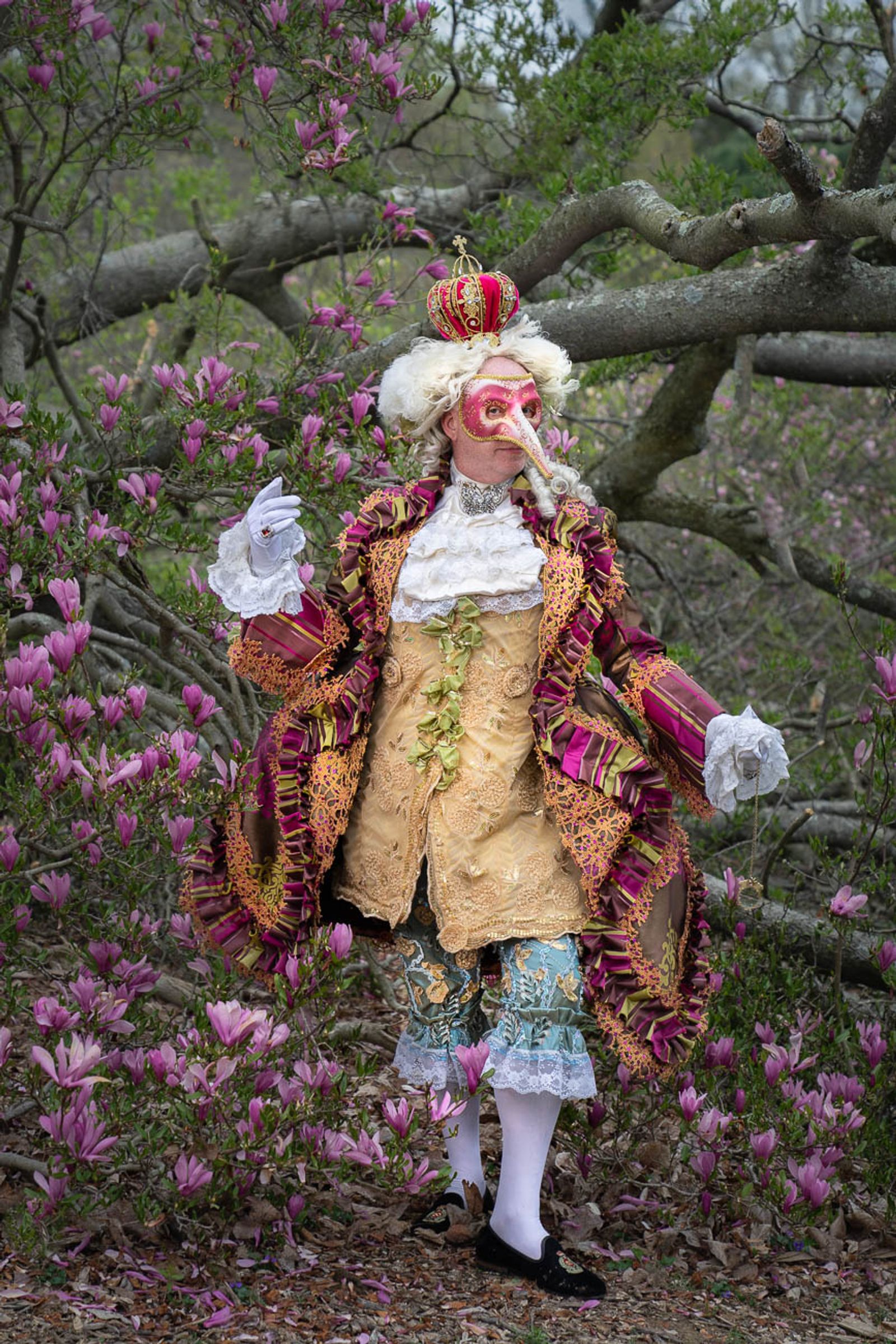 © Tina Gutierrez - Image from the Corona Virus Wearable art response project photography project