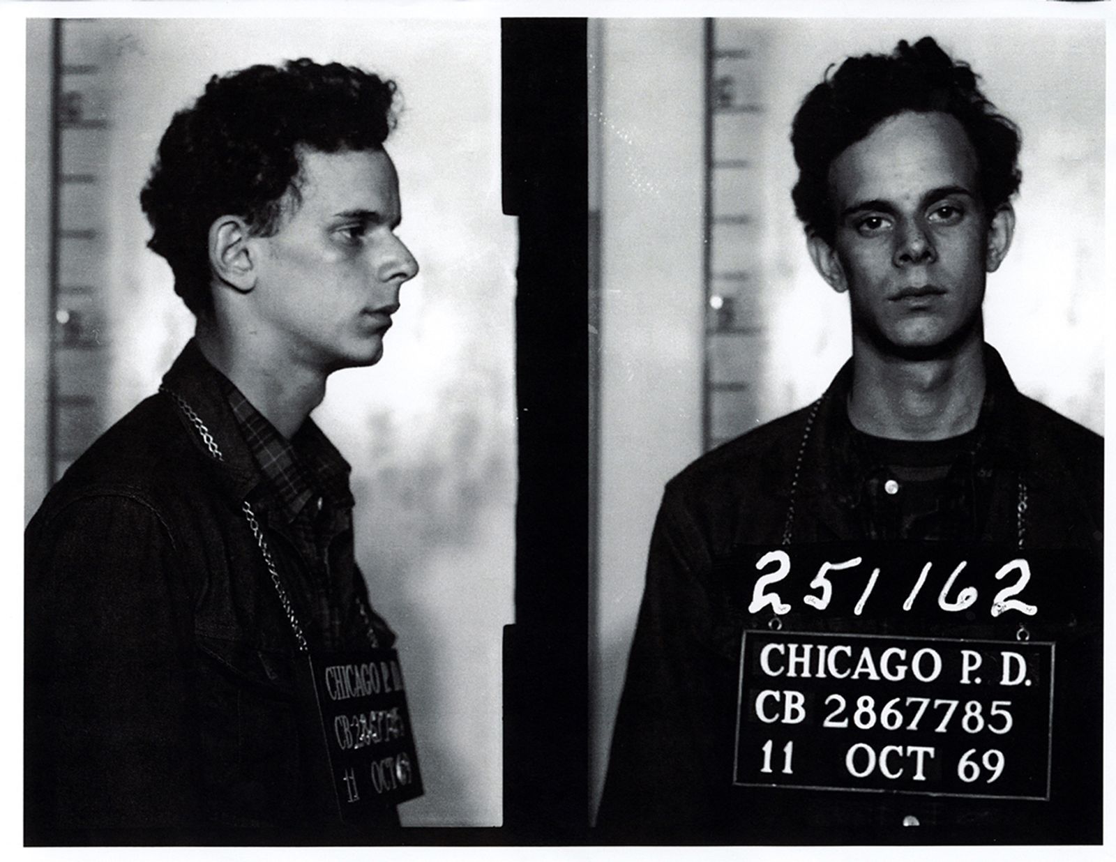 © Alice Proujansky - My father's mug shots taken when he was arrested for mob action during the 1968 Days of Rage in Chicago.