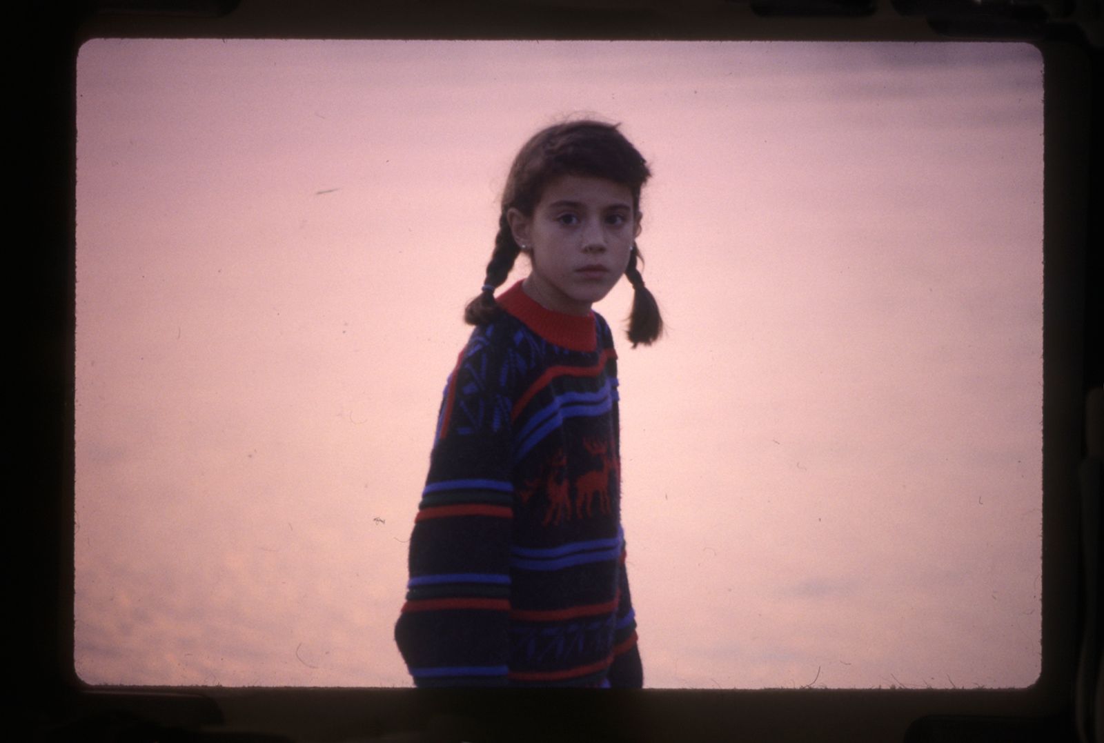 © Alice Proujansky - A childhood photograph of me taken by my mother, rephotographed by me.