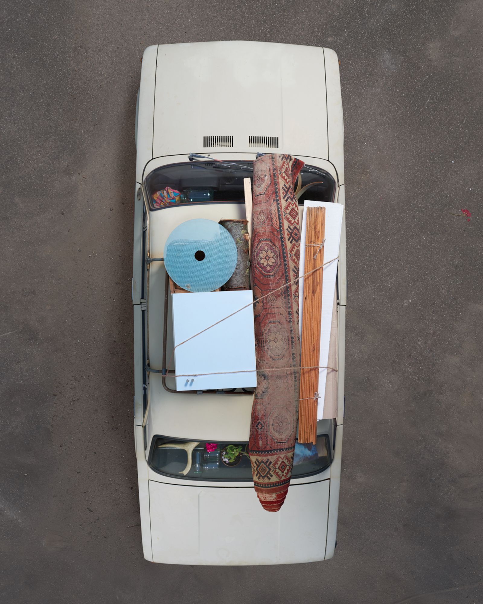 © Alexey Shlyk - As nothing could be thrown away, car was a great place to store material on the way to the summer house.