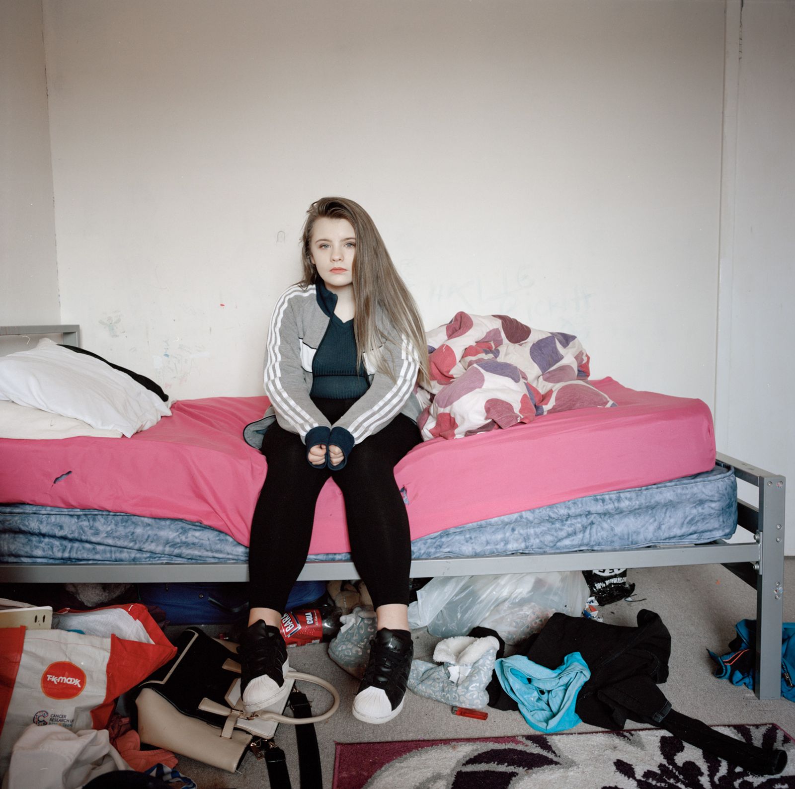 © Margaret Mitchell - Kyla in her bedroom.