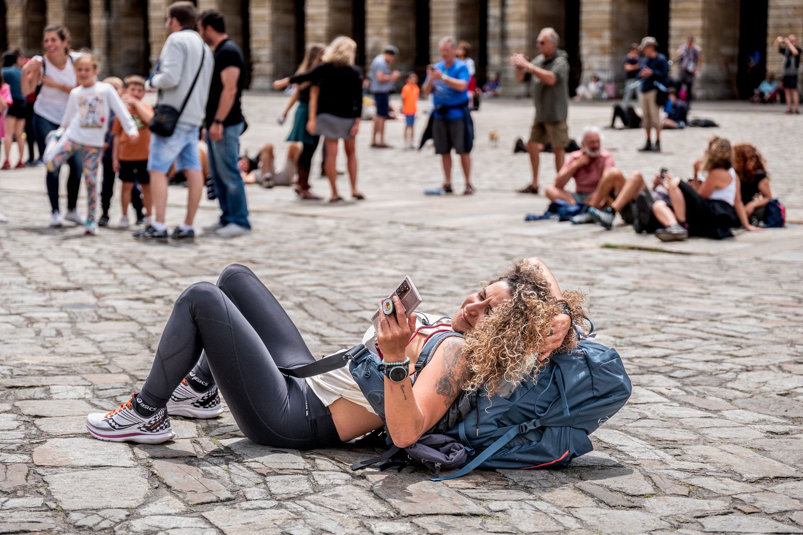 © Juha Wikstrom - It is essential to let your peers know you've arrived. Social media plays a big part in the Camino nowadays.