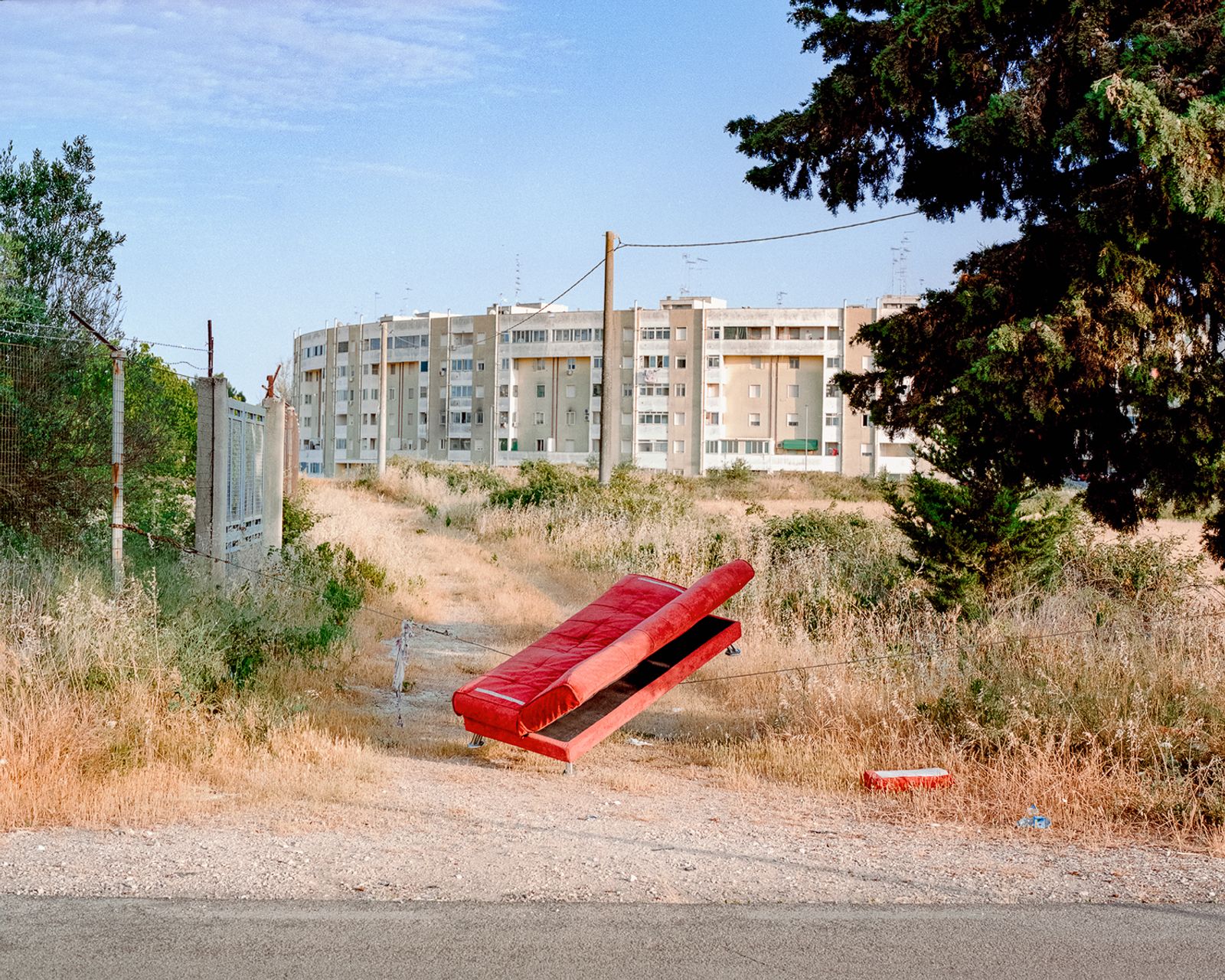 © Francesco Conti - no trespassing (public housing on the outskirts of Lecce), Lecce 2022. 120negative film