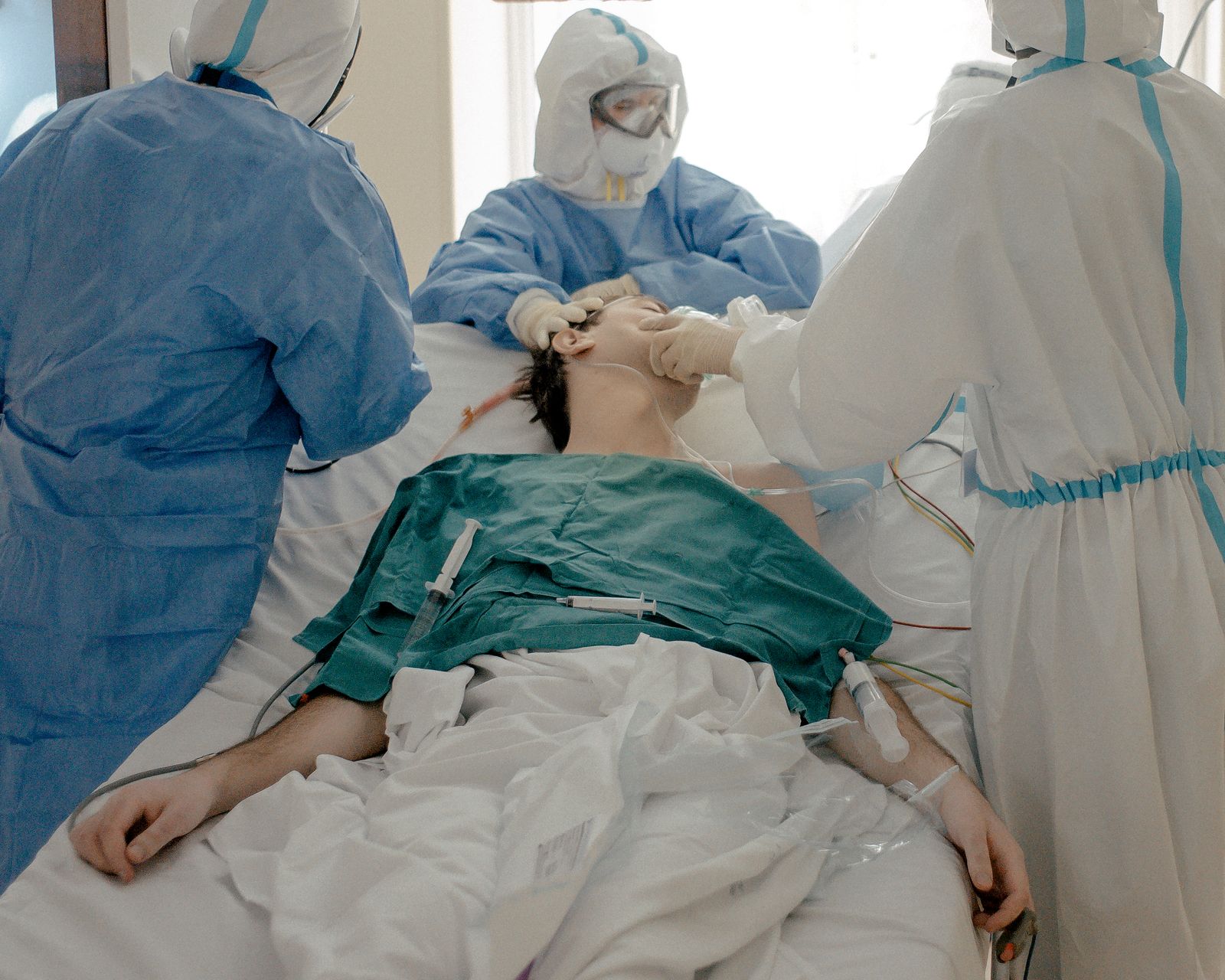 © Nanna Heitmann - Image from the Inside Russia’s surreal battle against the pandemic photography project
