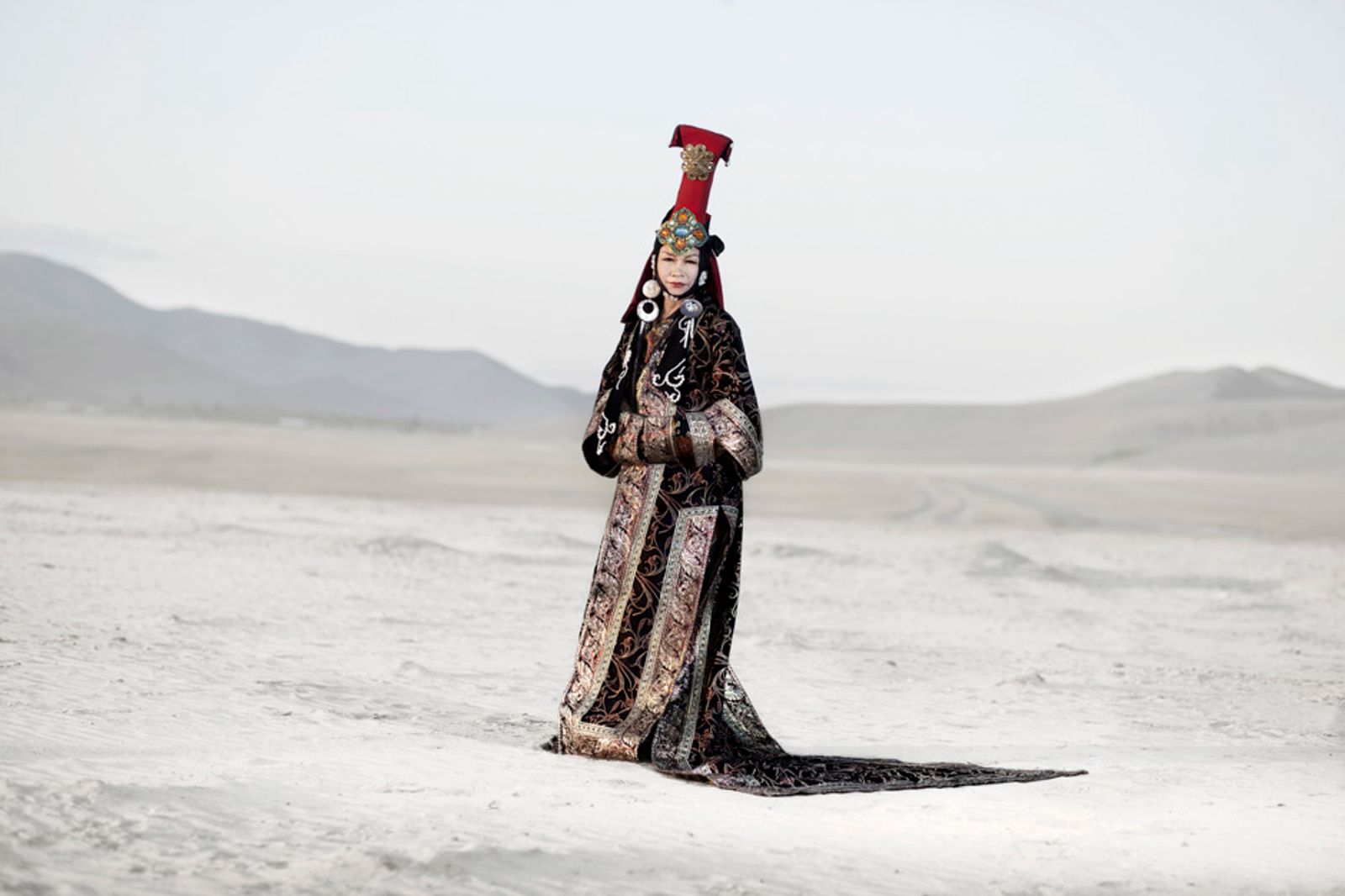 © Alvaro Laiz - Gambush, 67 years old dressed with a traditional mongolian queen costume.