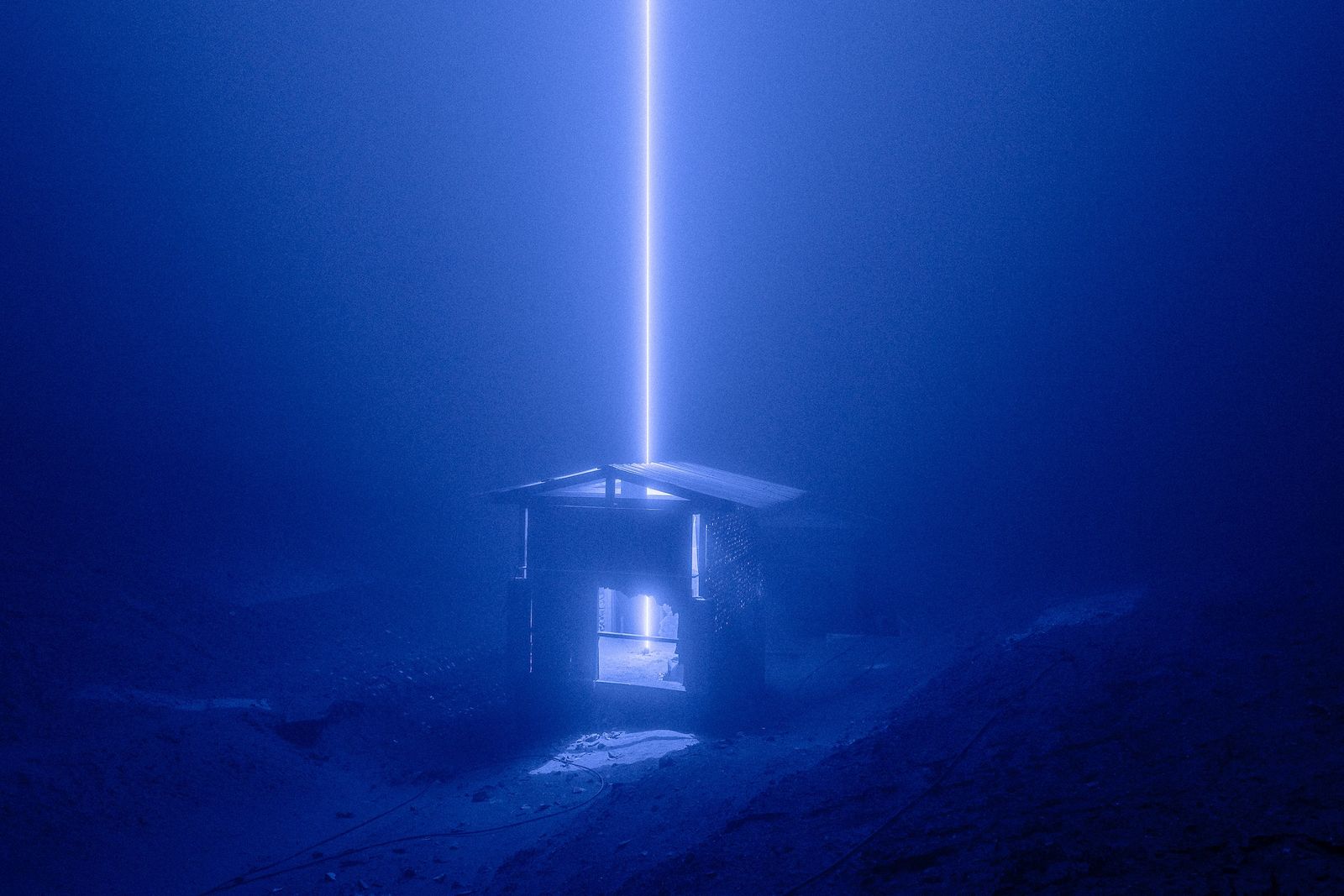 © Sebastian Arriagada - Image from the Luminous Cartography Exercises photography project