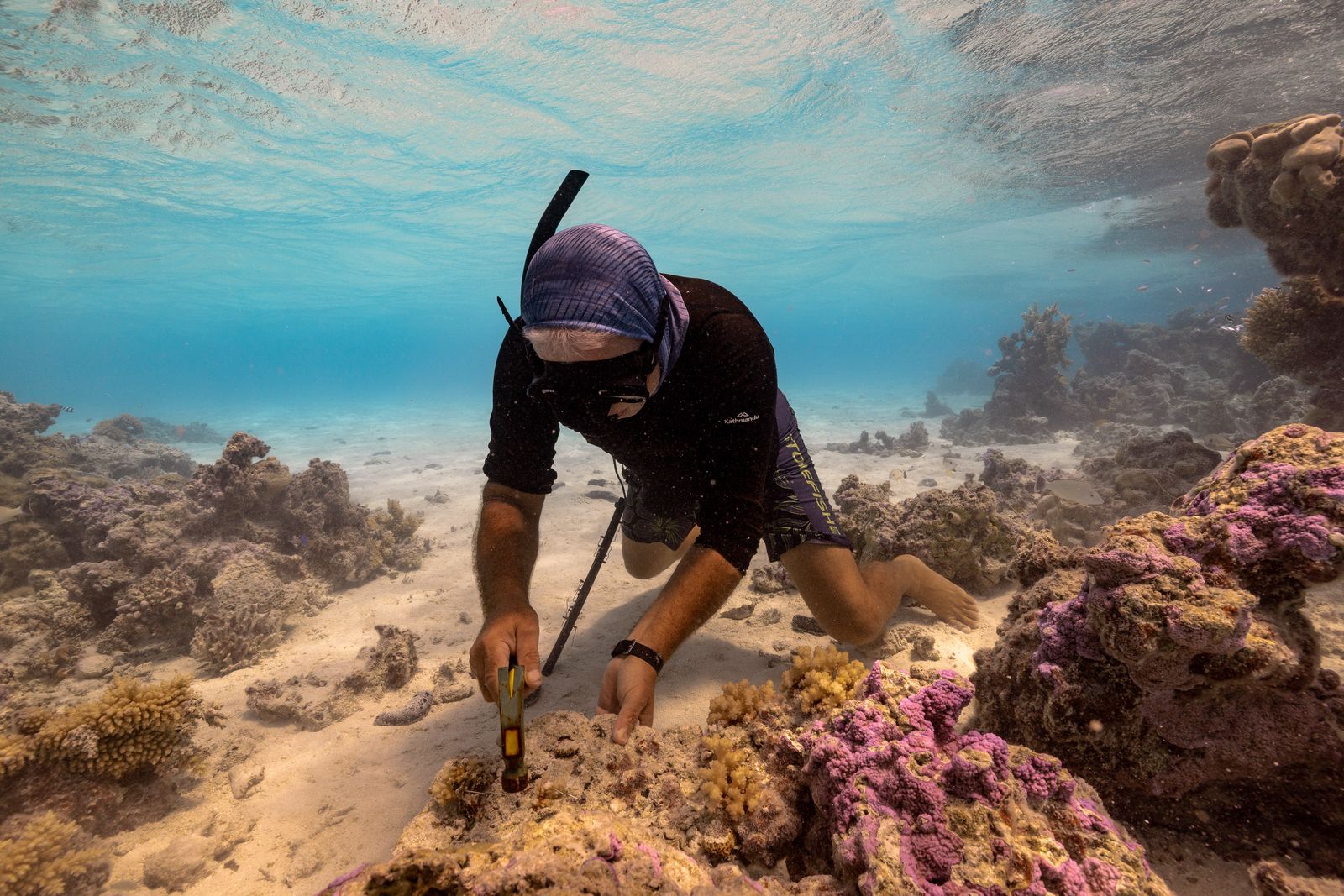 © Raquel Trejo - Image from the Coral Kids and the Coral Gardener photography project