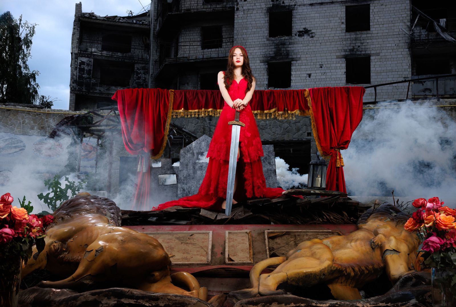 © Elisa Iannacone - Image from the Hope in the Rubble photography project