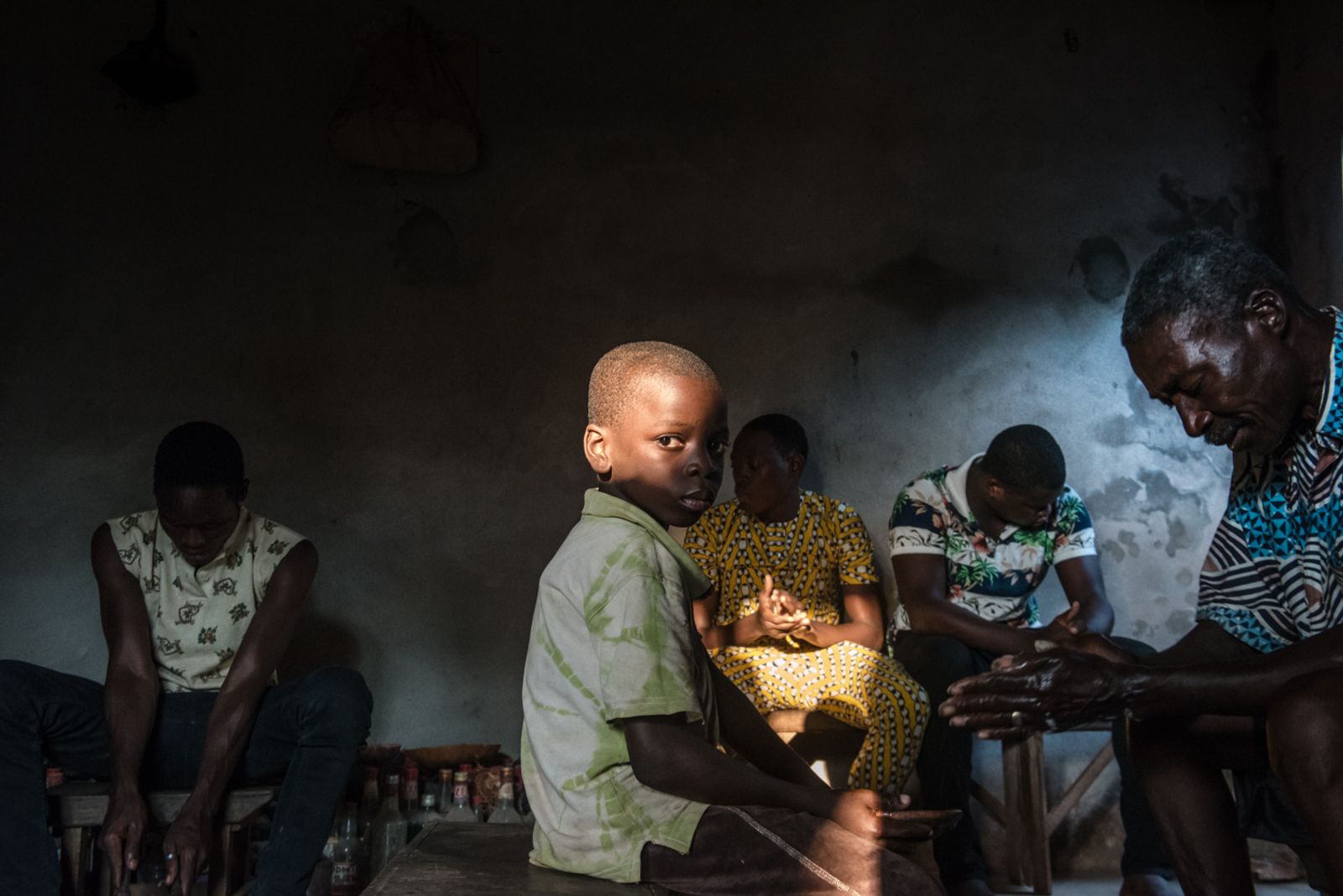 © Lucia Perrotta - Initiation ceremony for Dah Santos Jules’ youngest son, in Aimakou village. Aimakou, Ouidah, Benin, 2016