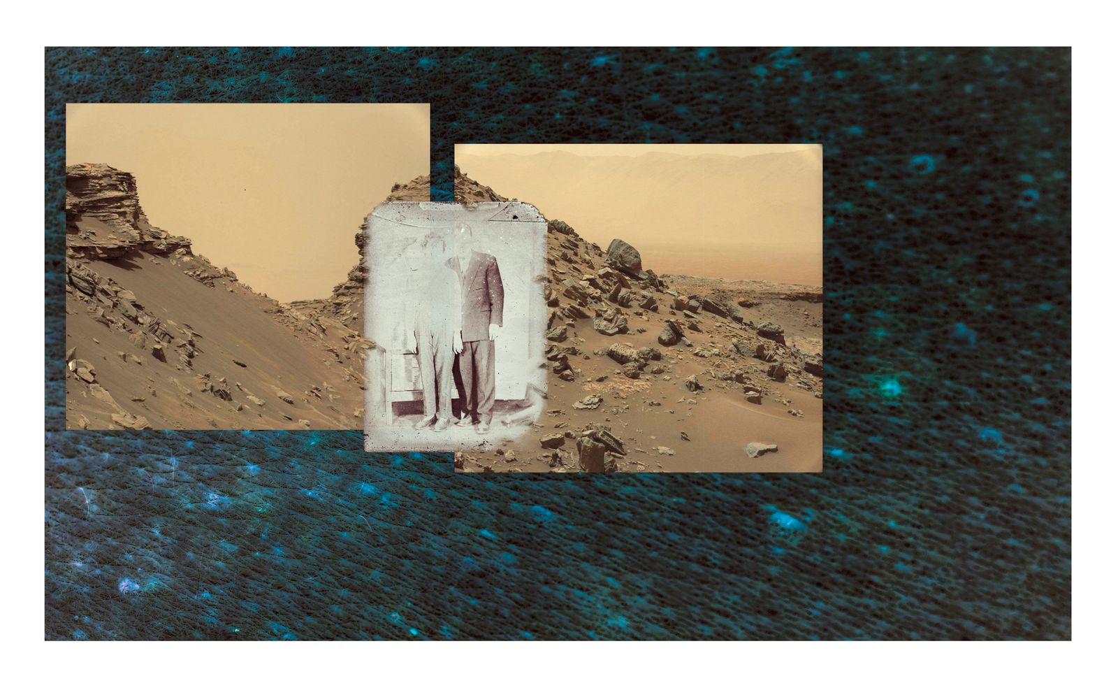 © Florence Iff - 67P / PHILAE size _ 42 x 69 cm