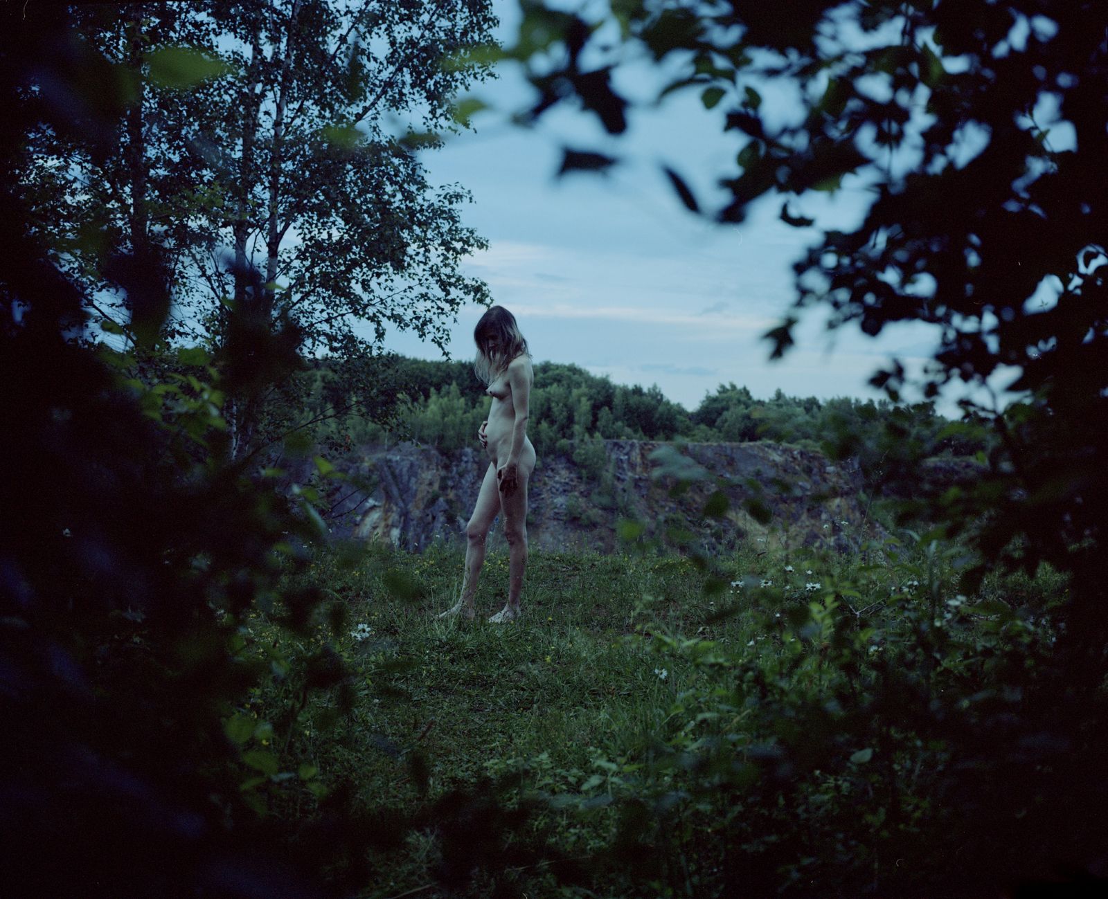 © Giovanni Troilo - Spontaneous vegetation eats an old quarry.