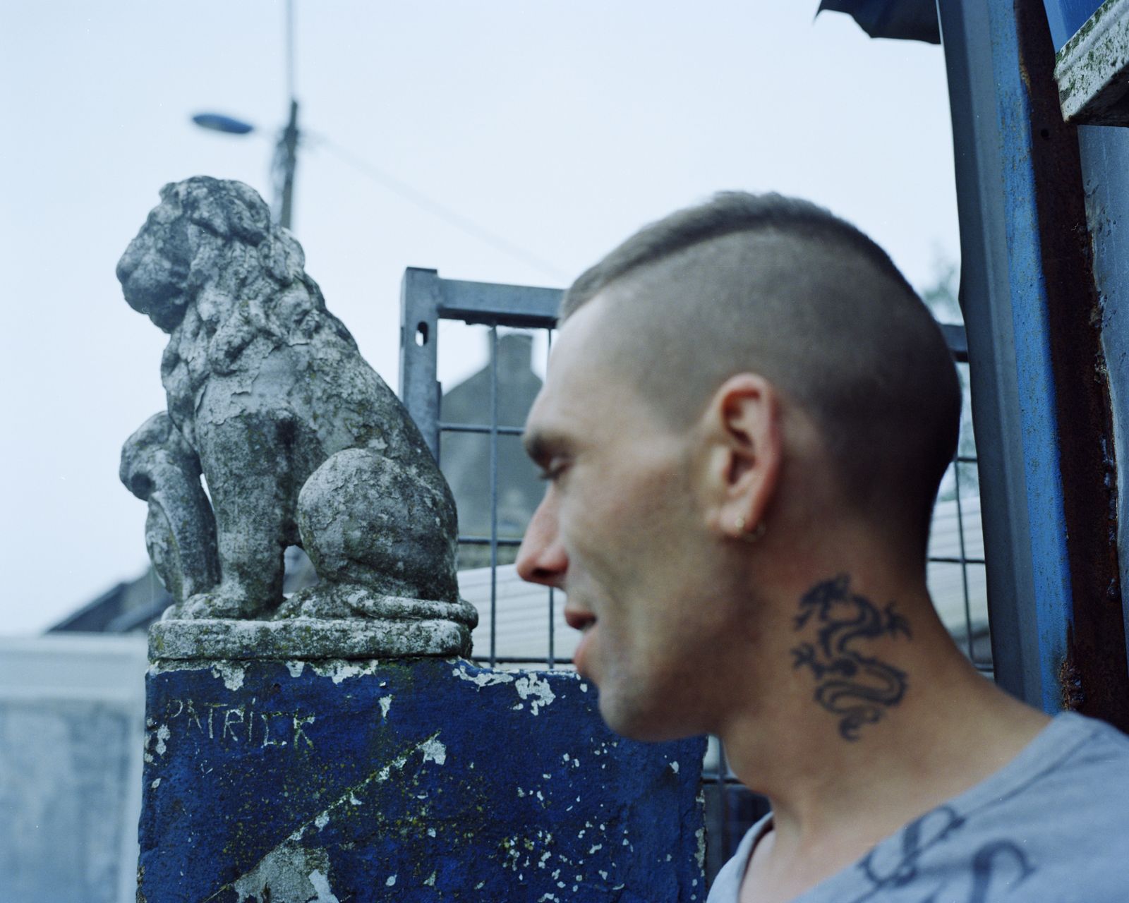 © Giovanni Troilo - Cedric in his garden in Marchienne au Pont.