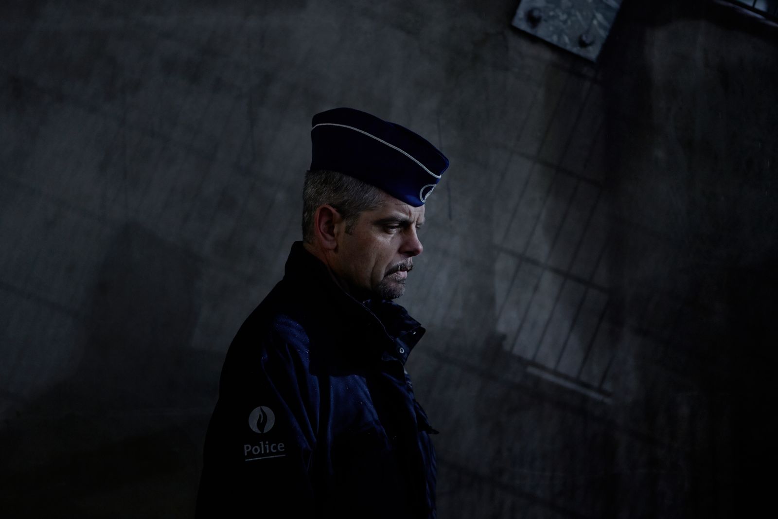 © Giovanni Troilo - One of a thousand police officers of Charleroi.