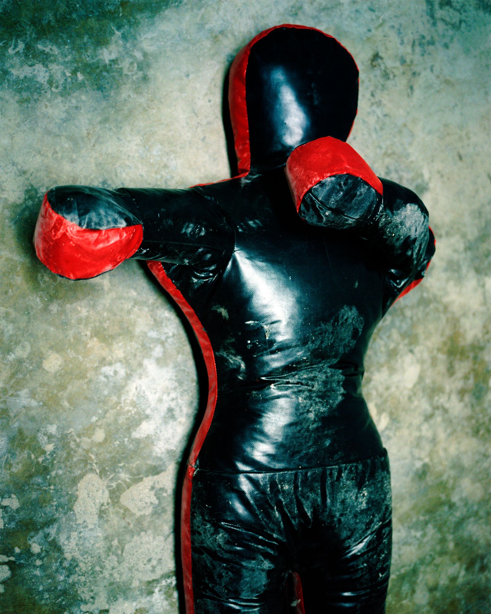 © Giovanni Troilo - A dummy for kickbox training.