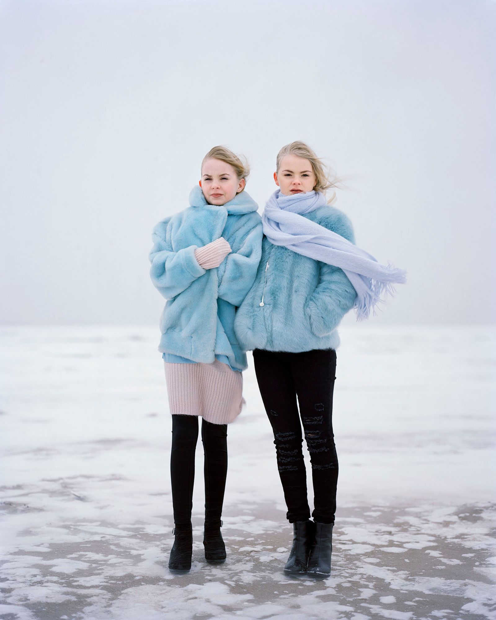 © Erica Nyholm - Iris with her Sister, 2017, Pigment ink print on dipond, Framed, 110 x 140 cm, Ed. 6 + 2 AP