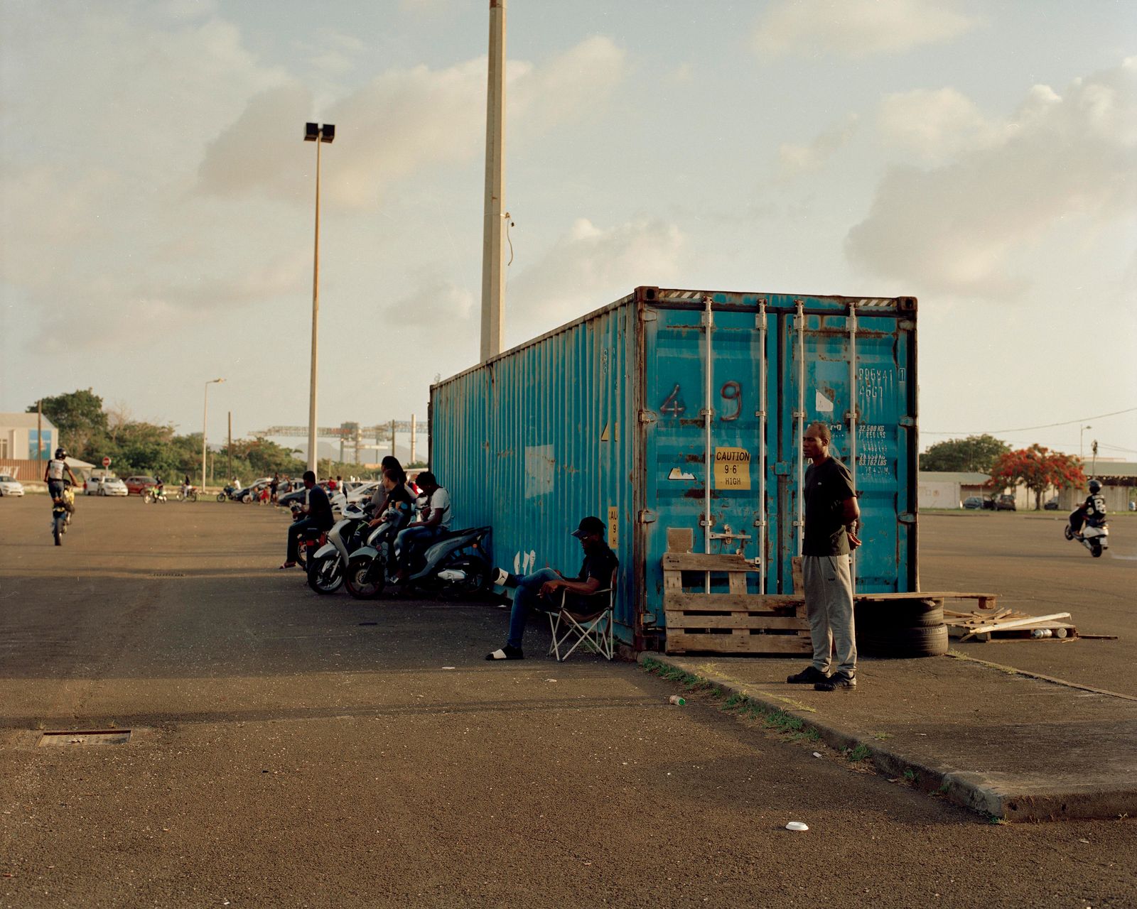 © Cédrine Scheidig - Image from the Les Mornes, le feu (The Dunes, the Fire) photography project