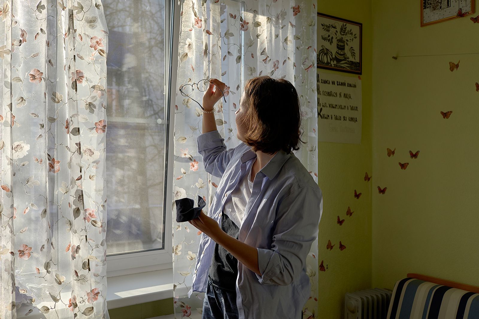 © Ksenia Kuleshova - Russia, Obninsk, 22/04/2019. Lisa Kamenskaya (21) in her room. She is openly gay.