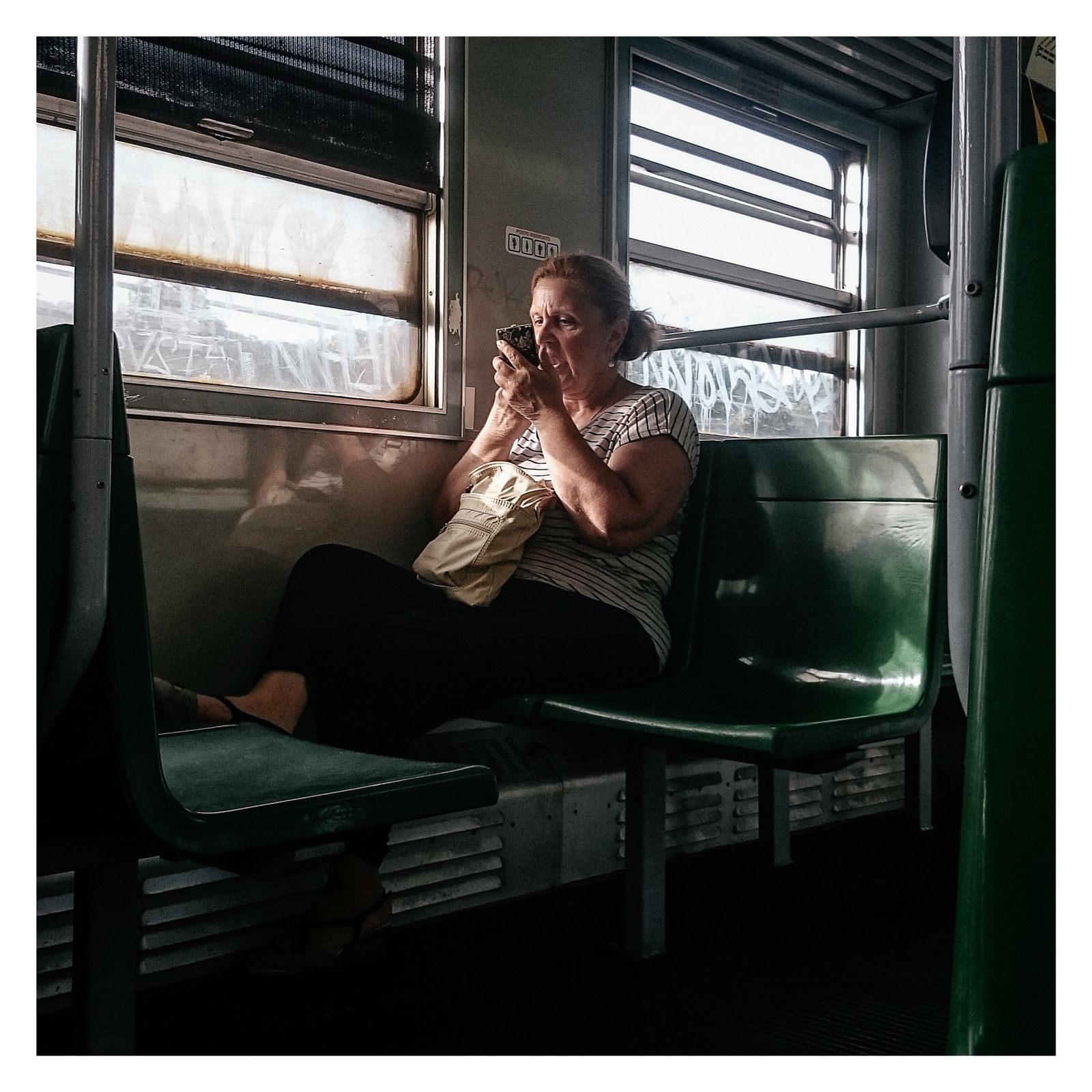 © Lorenzo Papi - Image from the The train to North Rome photography project