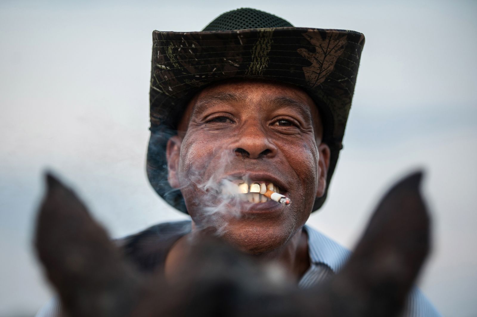 © Rory Doyle - James McGee poses for a portrait atop his horse in Bolivar County, Mississippi on Nov. 4, 2017.