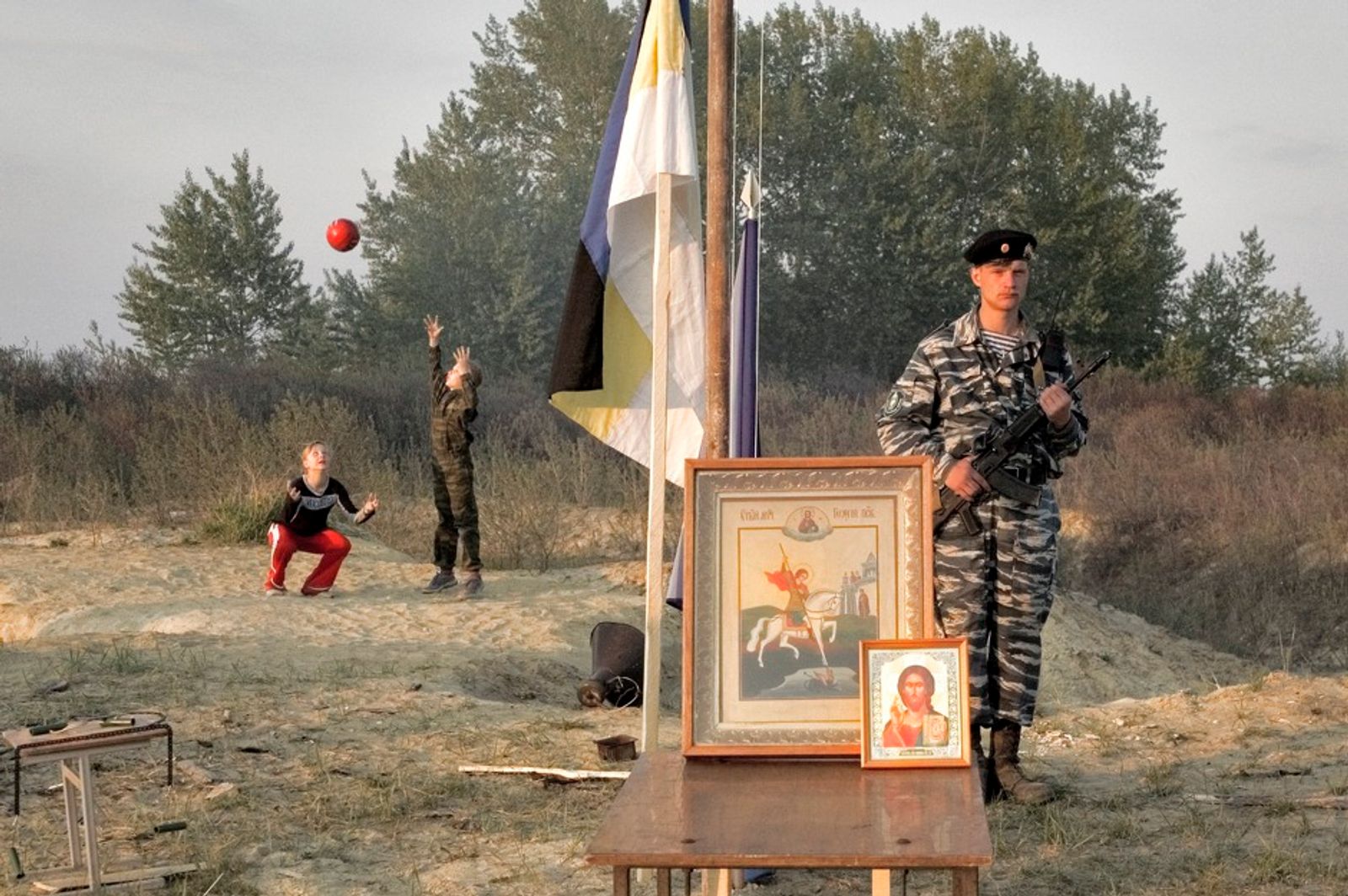 © Denis Tarasov - Cadet guards icon. Sverdlovsk region, Russia.