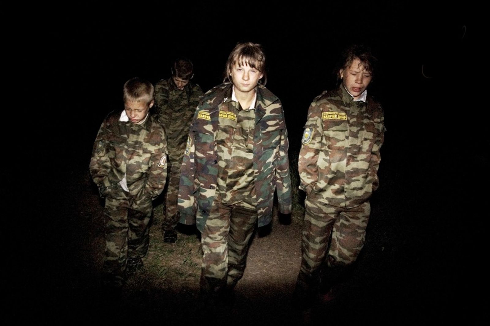 © Denis Tarasov - Cadets at night during combat training. Sverdlovsk region, Russia.