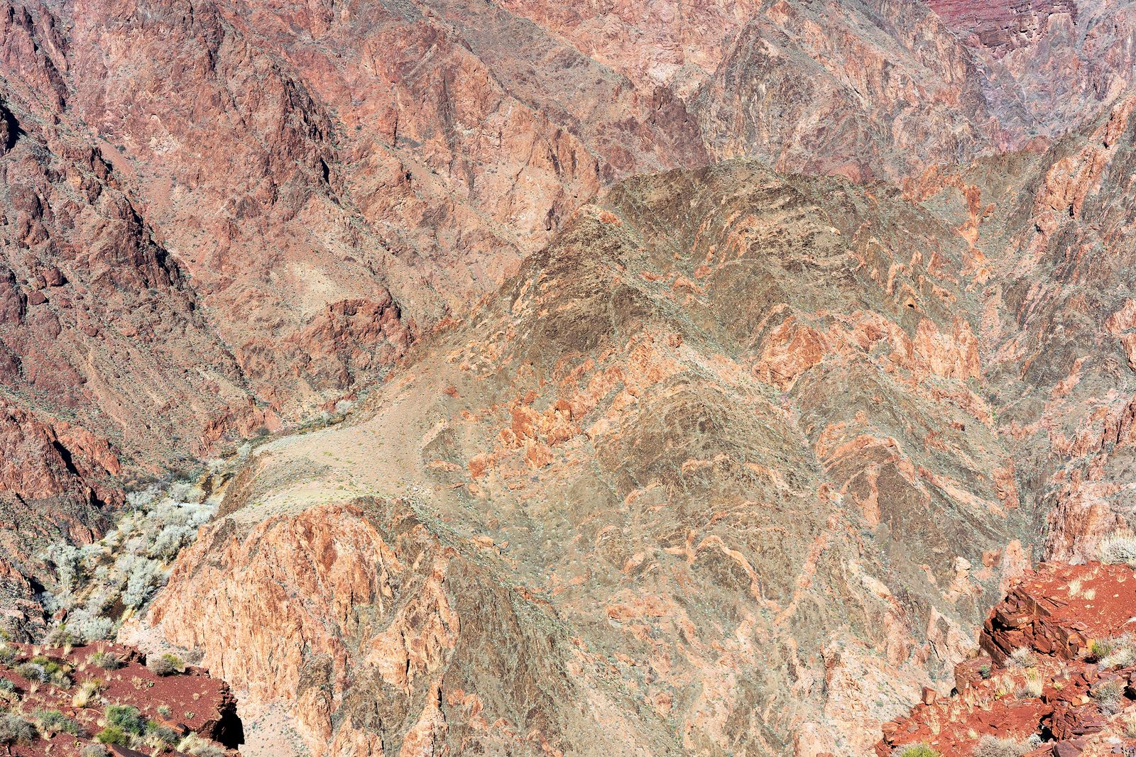 © Serge Levy - South Kaibab Trail, Grand Canyon, AZ. 2019. (Size: 17" x 22")
