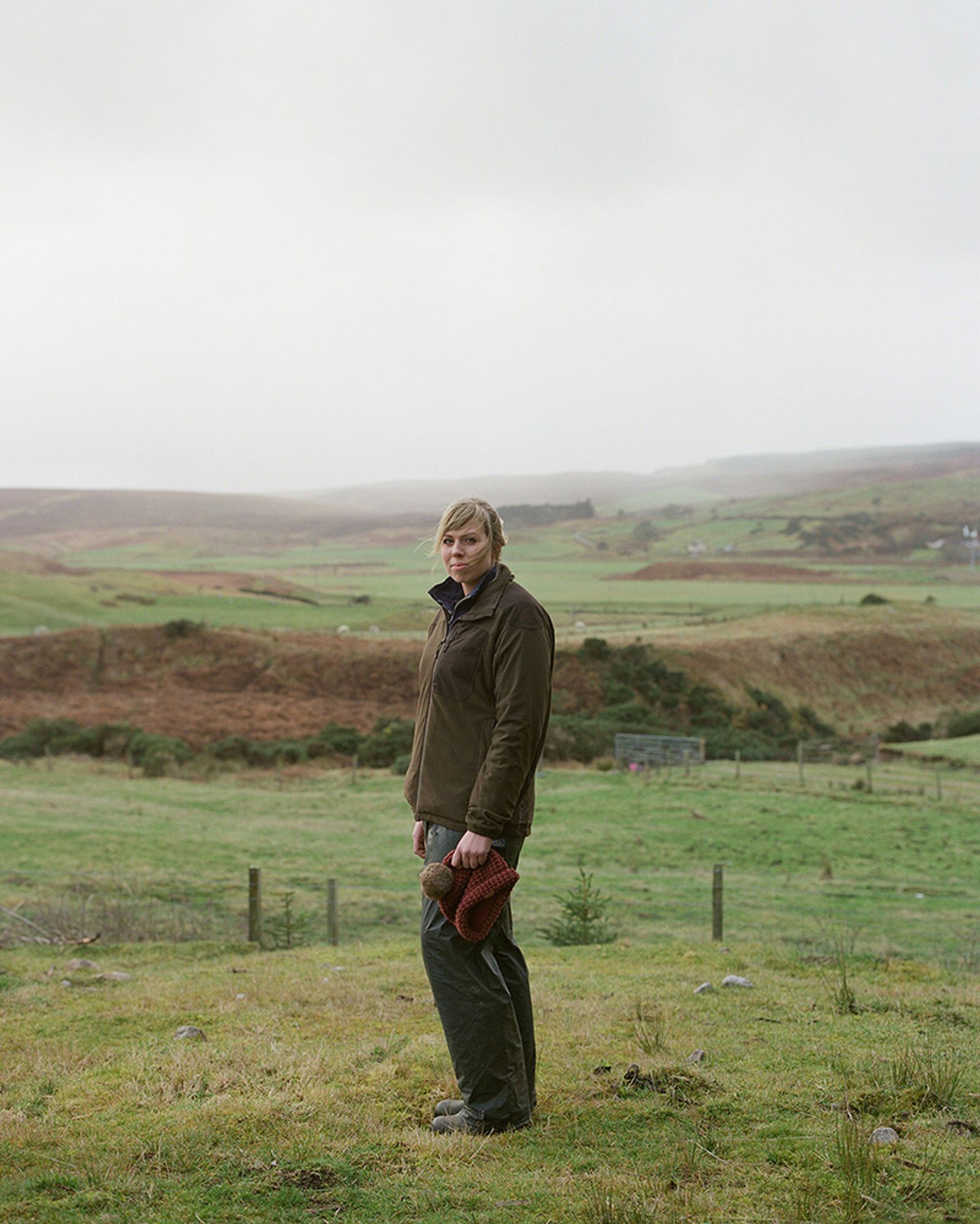 © Sophie Gerrard - Heather, farmer, October 2018, from the series 'The Flows'