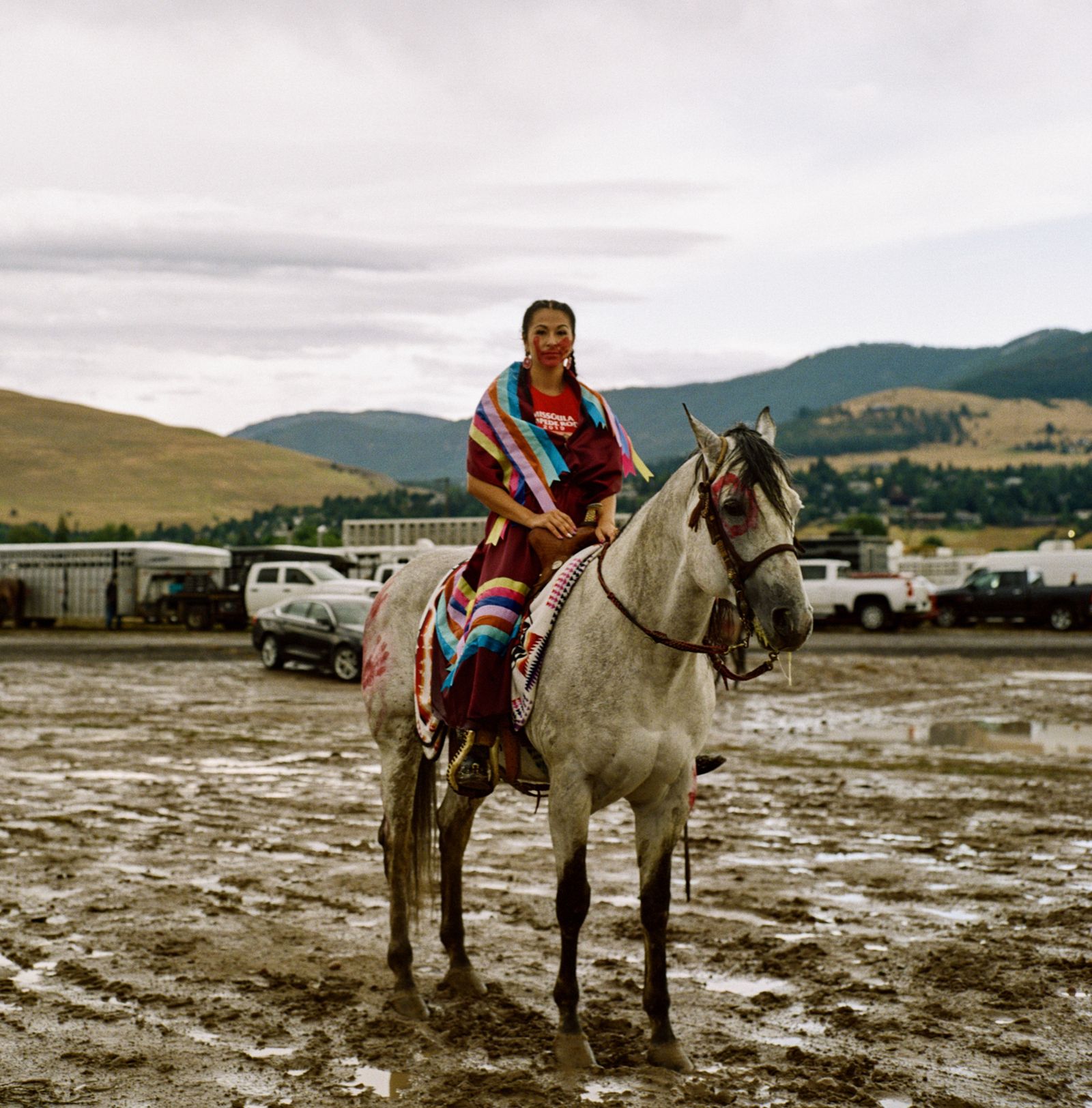© Sara Hylton - An event for missing and murdered Native American women and girls at the Missoula state fair, Montana.