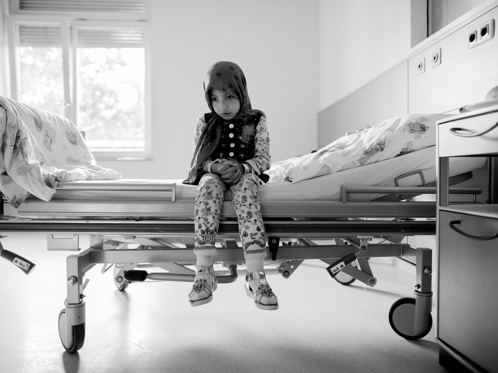 © Toby Binder - Muzghan arrived in a hospital in Germany around 60 hours after she left her home in Afghanistan.