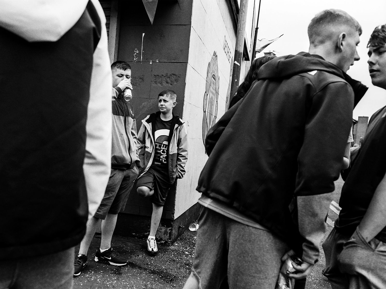 © Toby Binder - Image from the WEE MUCKERS – Youth of Belfast photography project