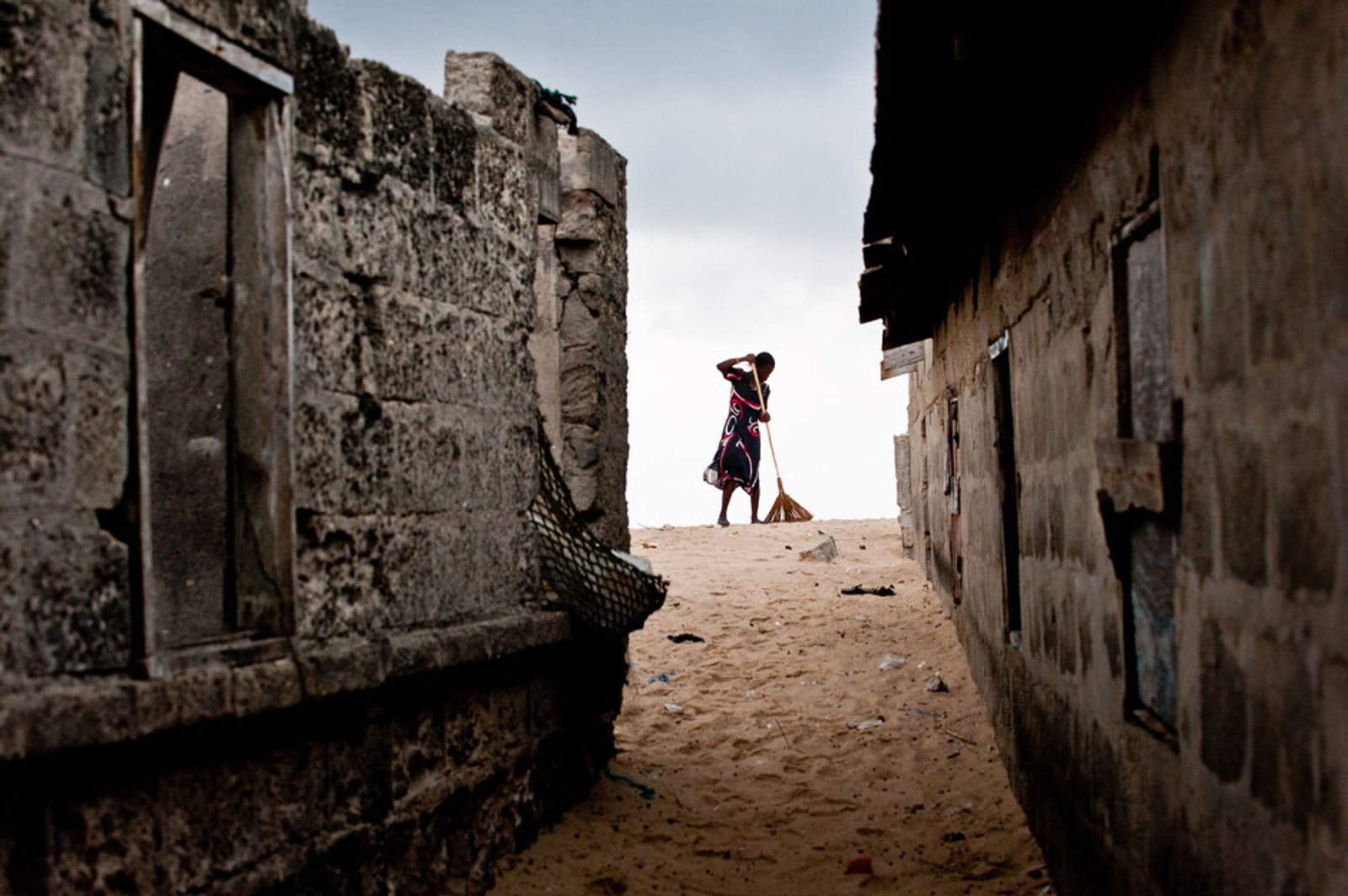 © Nyani Quarmyne - Image from the We Were Once Three Miles from the Sea photography project