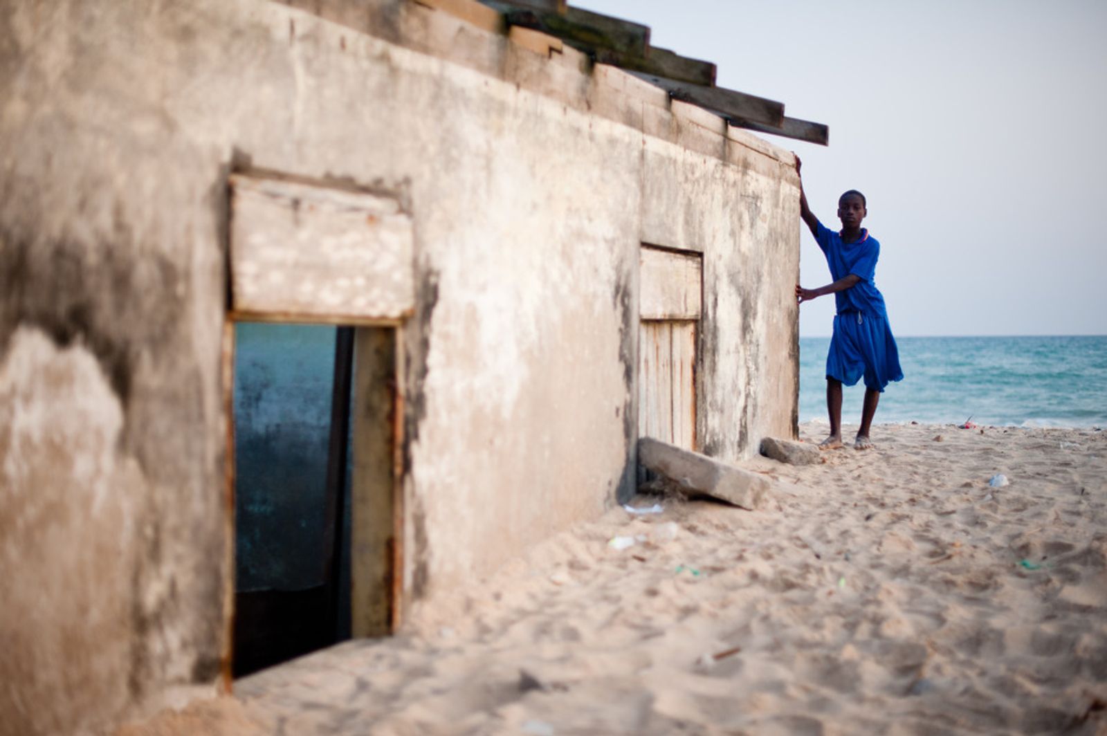 © Nyani Quarmyne - Image from the We Were Once Three Miles from the Sea photography project
