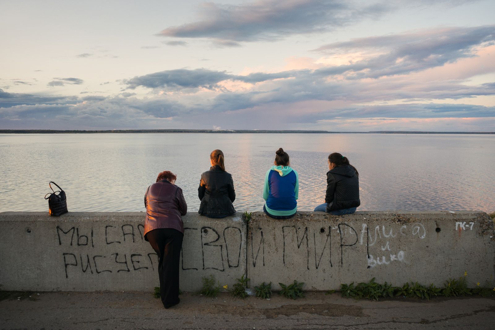 © Emil Gataullin - Embankment of Volga River, Kozmodemyansk, Mari El Republic, Russia, 2015.