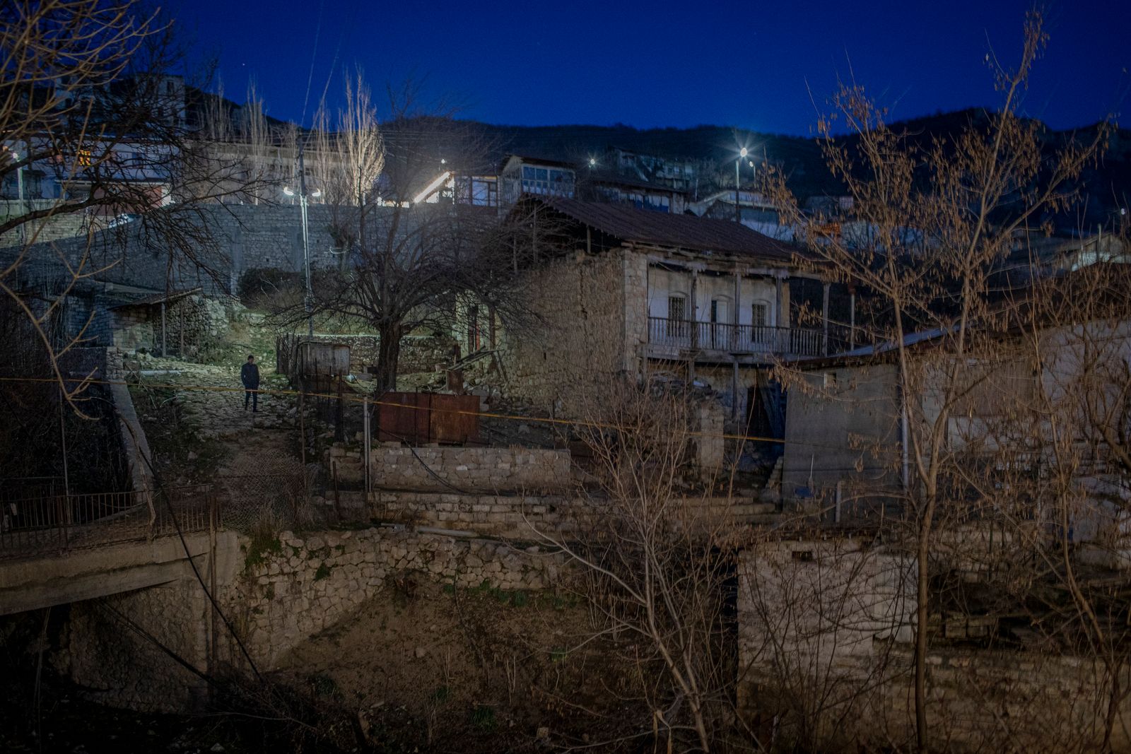 © Anush Babajanyan - View of the Mets Tagher village in Nagorno Karabakh, on February 27, 2020.