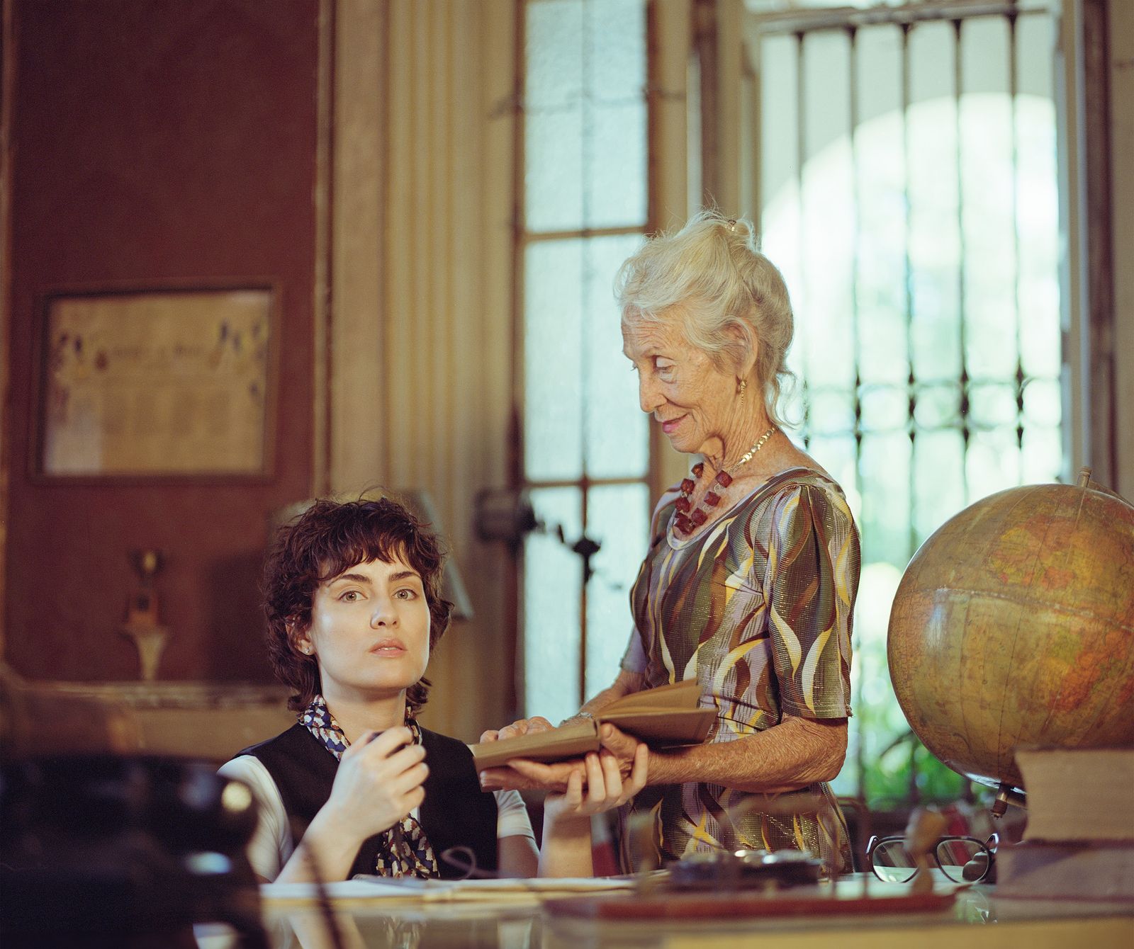 © Moník Molinet - In the office of my grandmother Julia, feminist philosopher and poet, reading her latestpublication