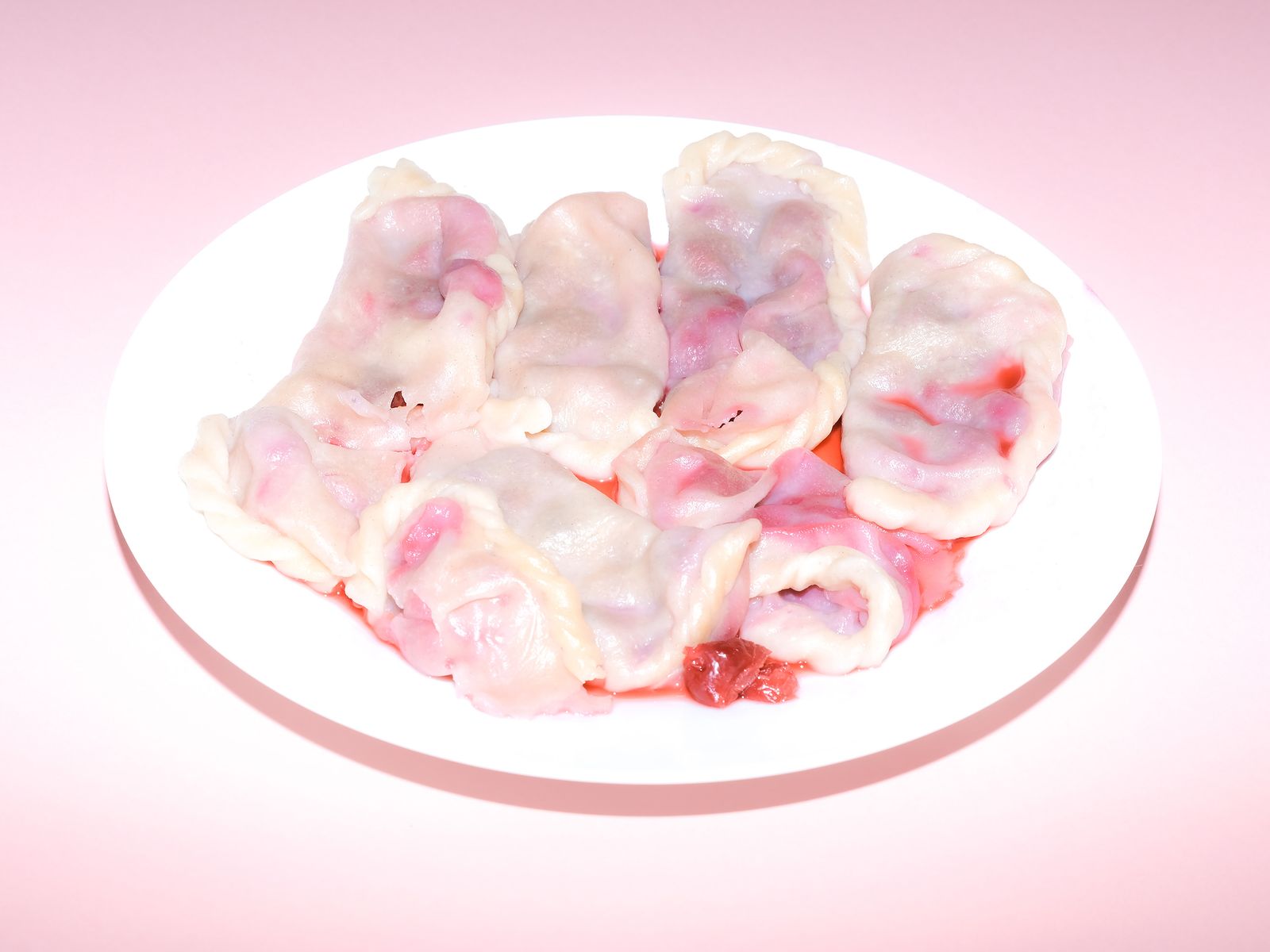 © Varvara Uhlik - Sour Cherry Varenyky, Mom's Way. My dad's happiest memory recollection of his mom is also her sour cherry varenyky.