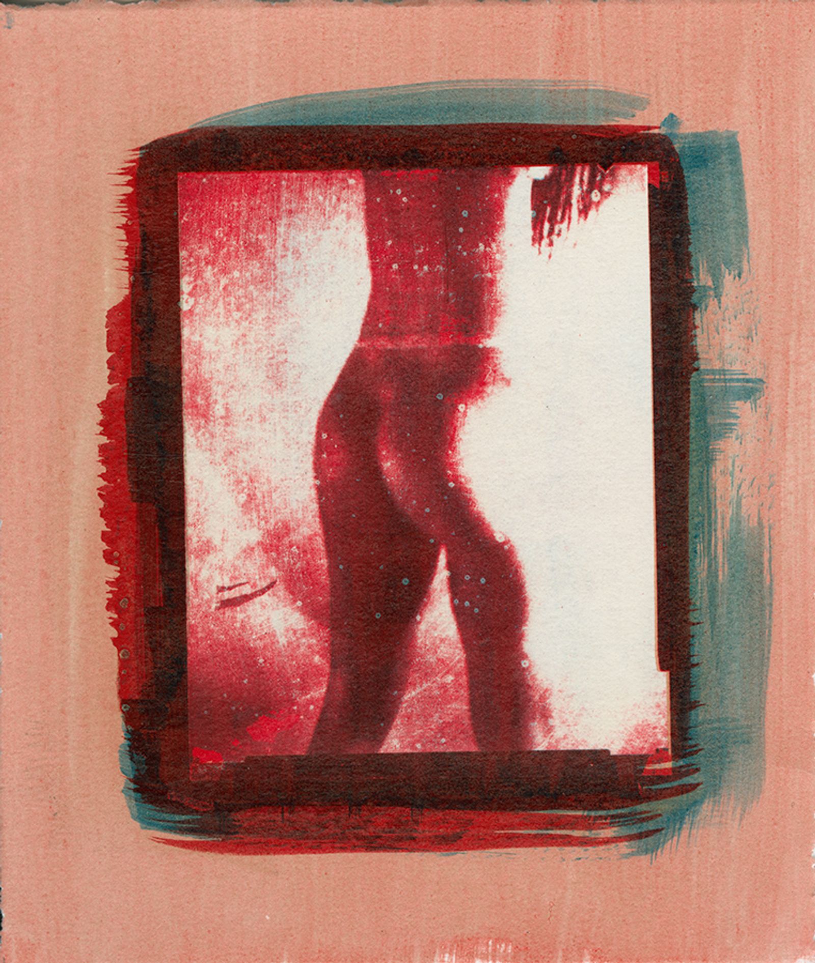 © Felicita Maynard - Nalga, 2018, Gum Bichromate on Archival Paper