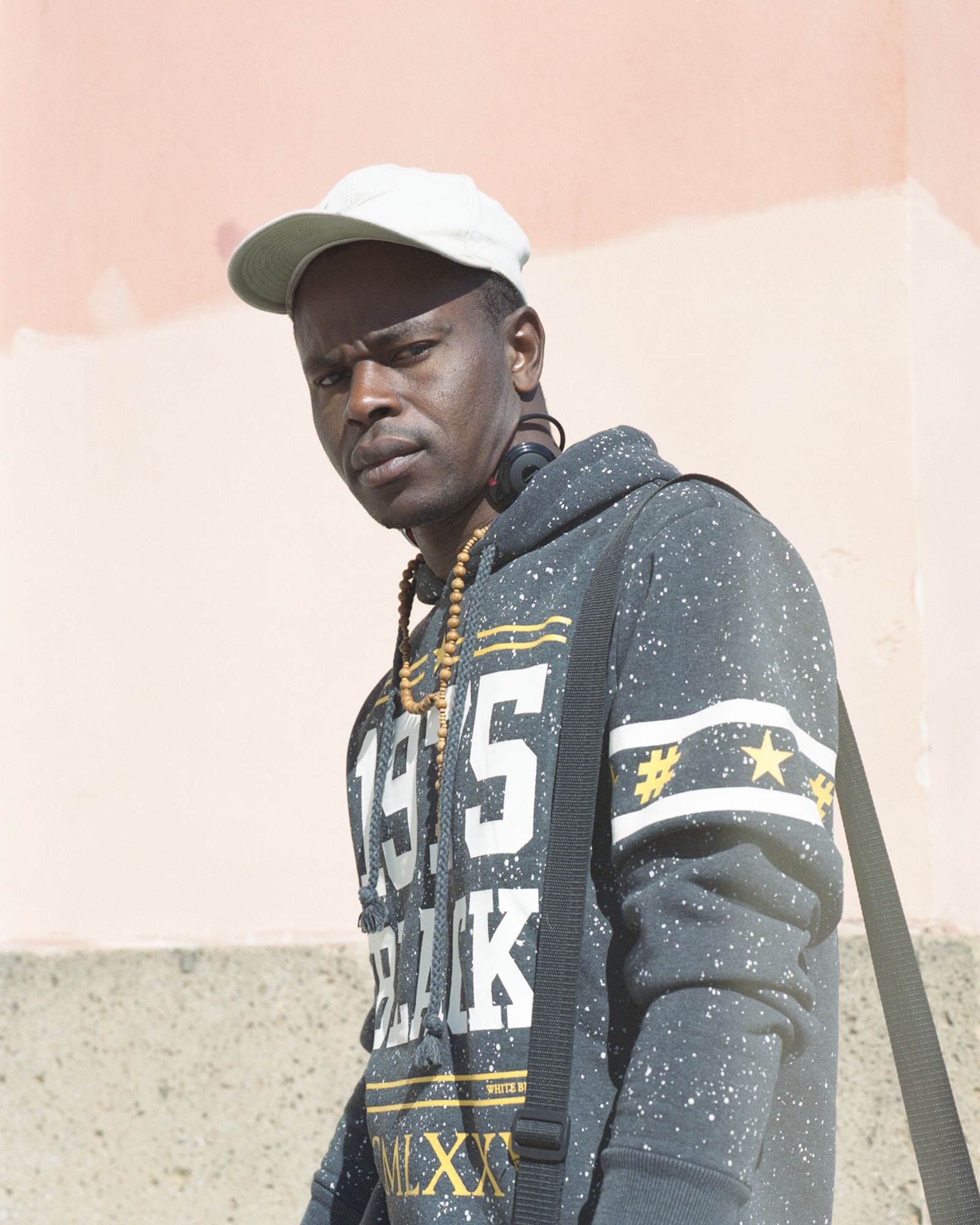 © Wiktoria Wojciechowska - Cyty, from Nigeria, in the street of Latina, Lazio, Italy, 2017.