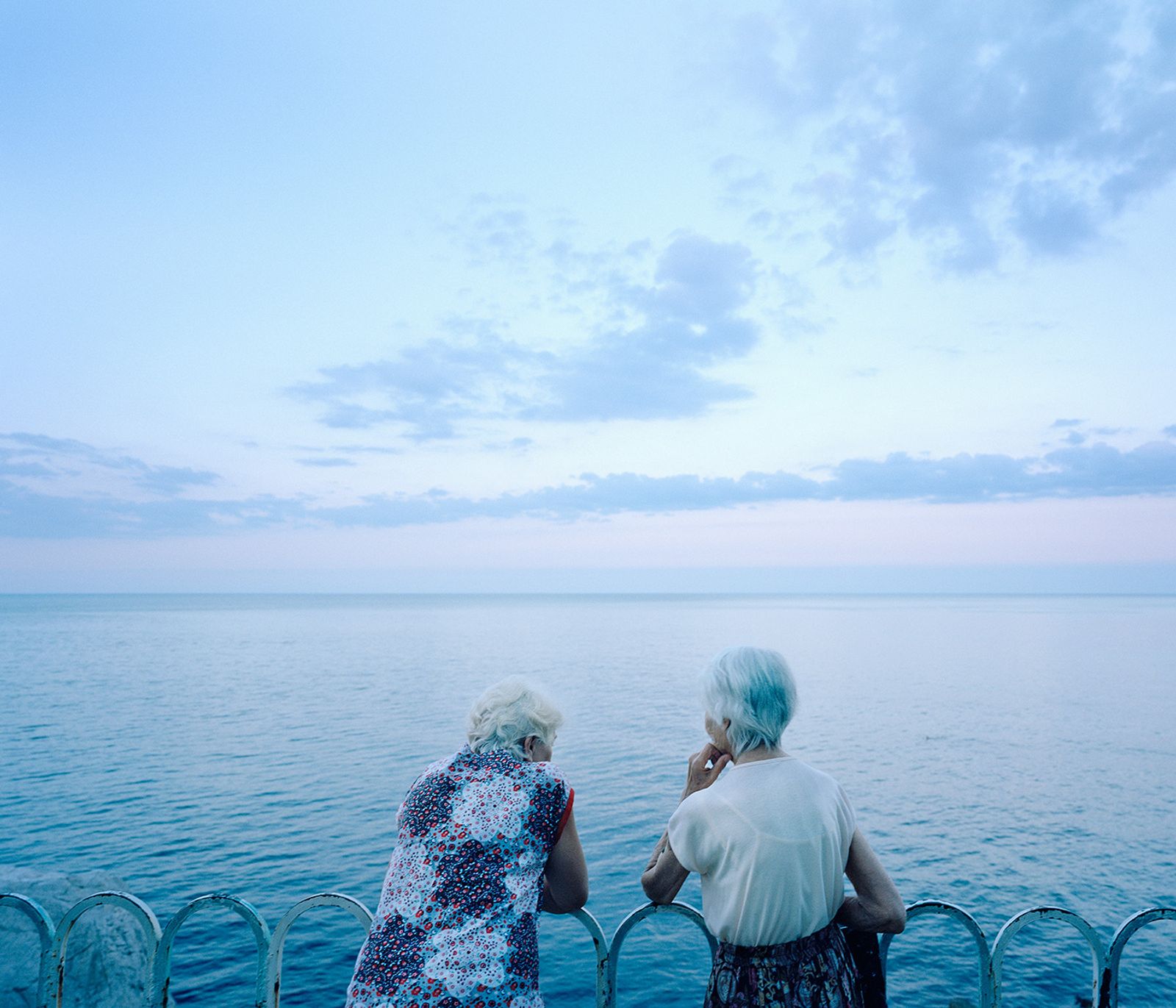 © Michal Solarski - Women gazing at the sea. Mishor, Crimea, Ukraine.