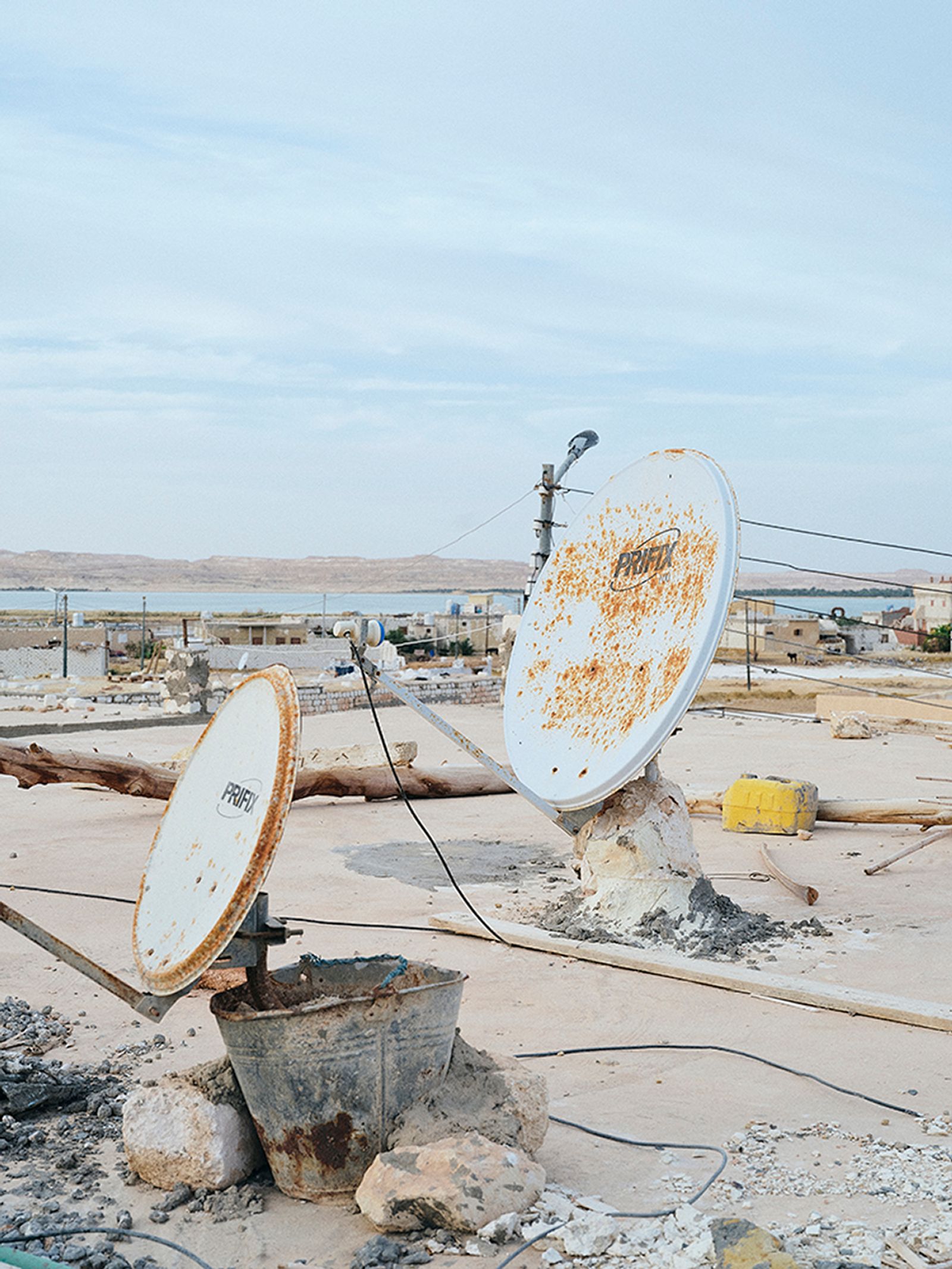 © Nathalie Mohadjer - Rooftop of Fatima's brothers house