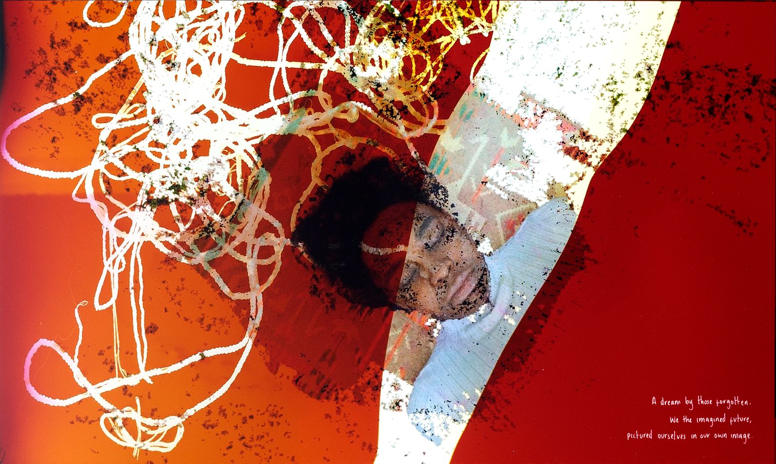 © Melanie Issaka - A dream by those forgotten. We, the imagined future, Pictured ourselves in our own image.