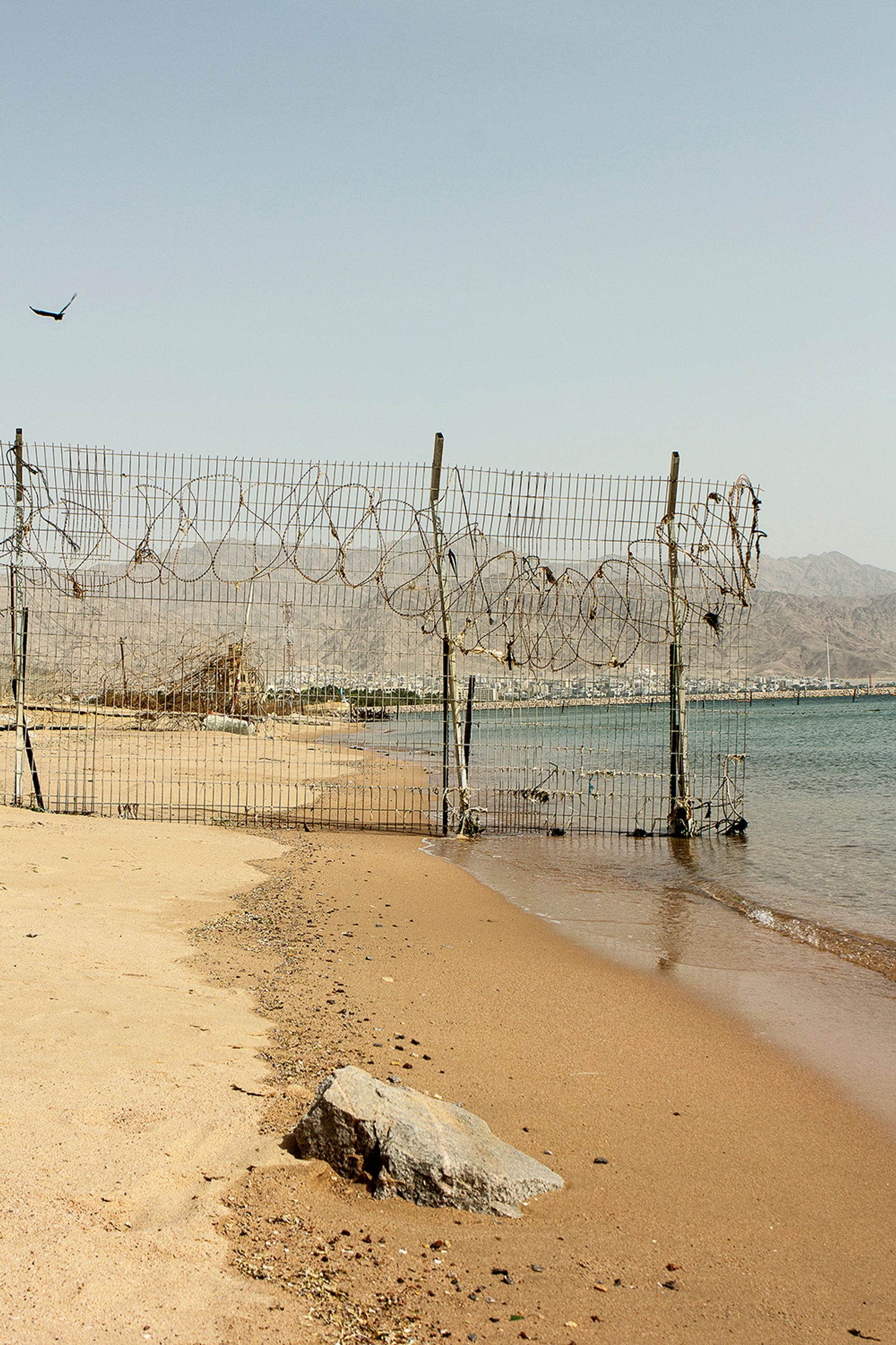 © Ekaterina Bodyagina - Border with Jordan in Eilat, Israel