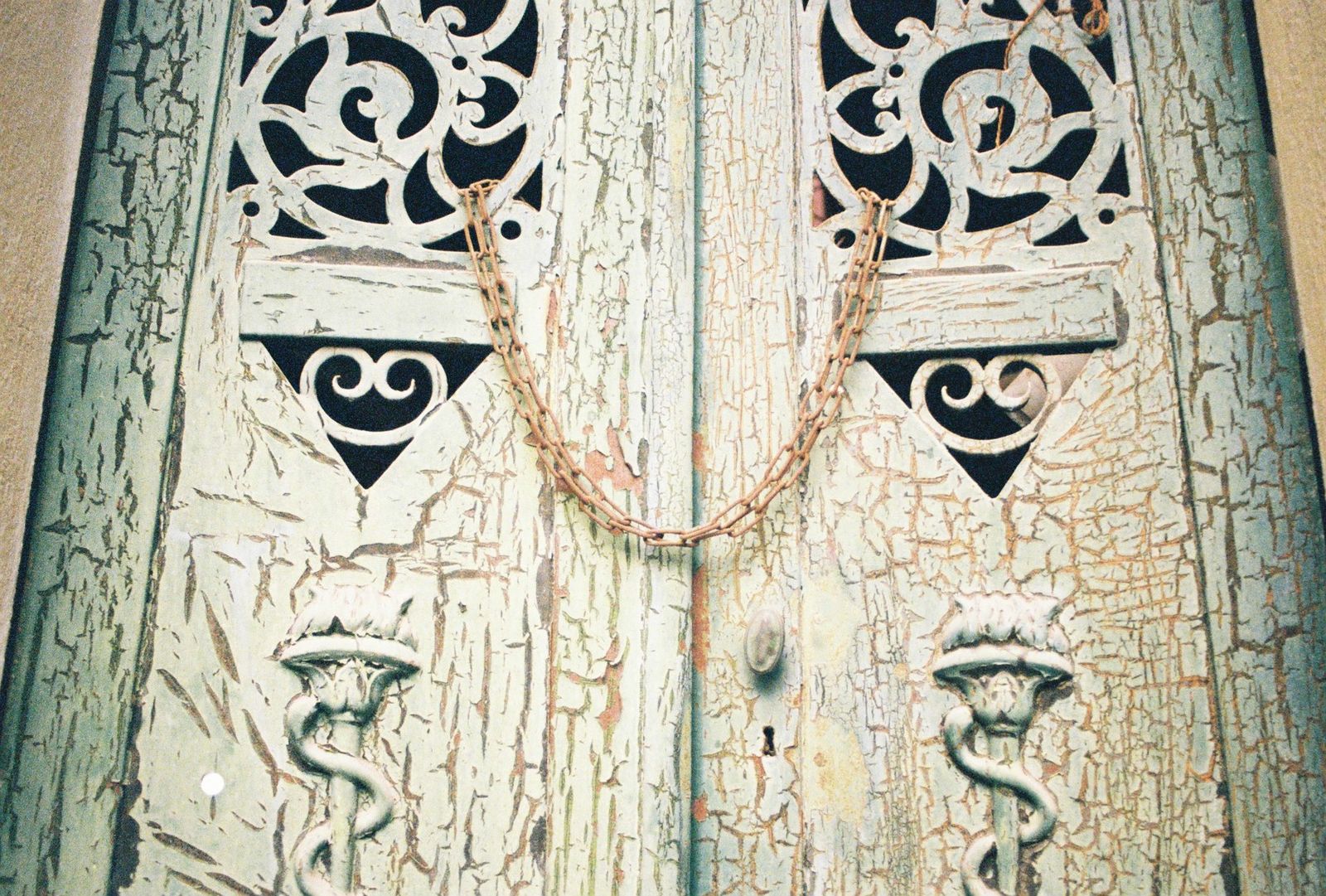 © Natalia - Locked door in the Cemetery of Santiago of Chile.