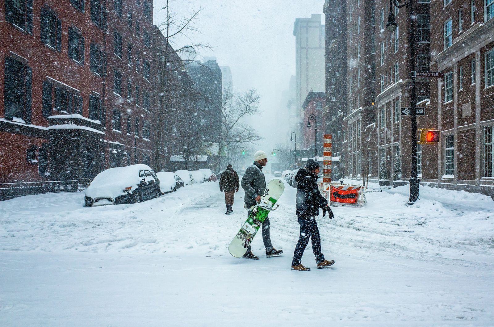 © Michele Palazzo - Image from the Jonas Blizzard in New York City photography project
